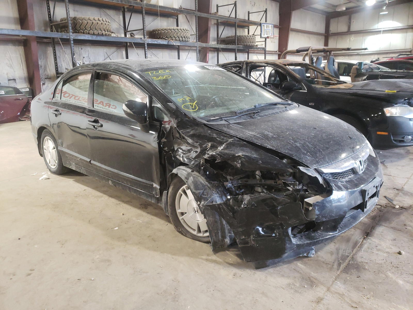 HONDA CIVIC 2009 with VIN JHMFA36249S015070 - Photo from auction