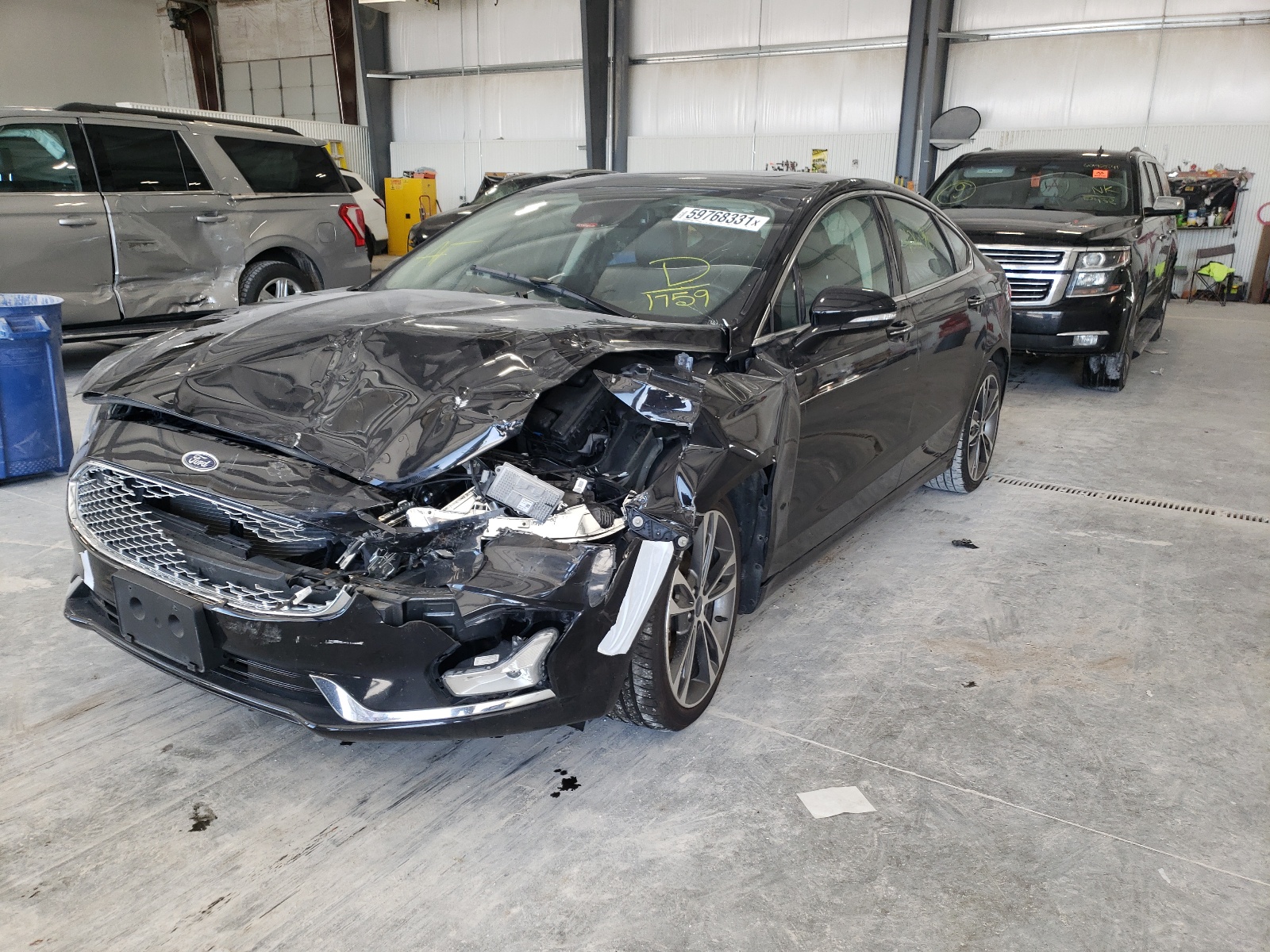 Photo 2 from auction – 2020 FORD FUSION TIT with VIN 3FA6P0D91LR151759