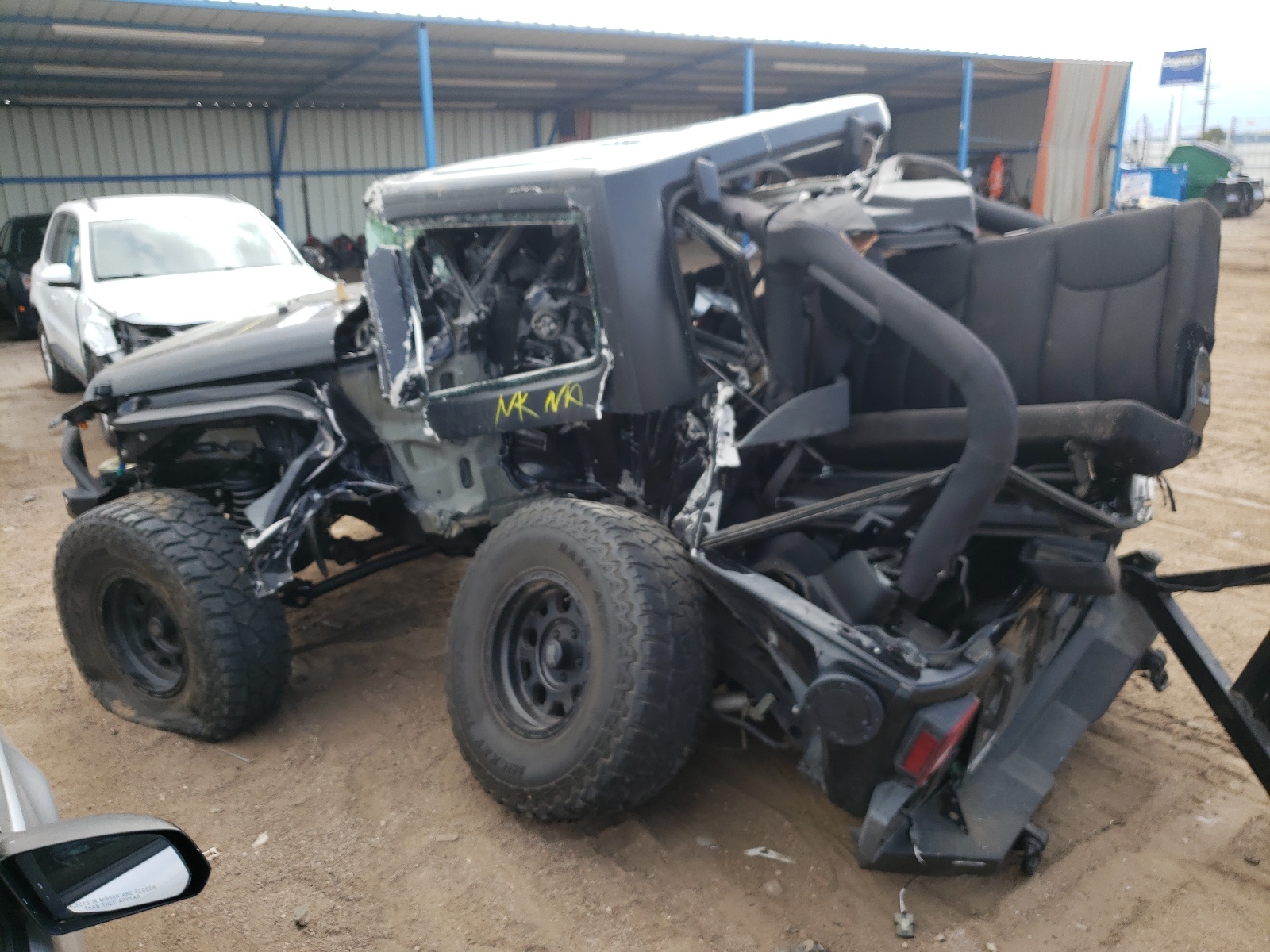 Photo 10 from auction – 2015 JEEP WRANGLER S with VIN 1C4AJWAG8FL503377