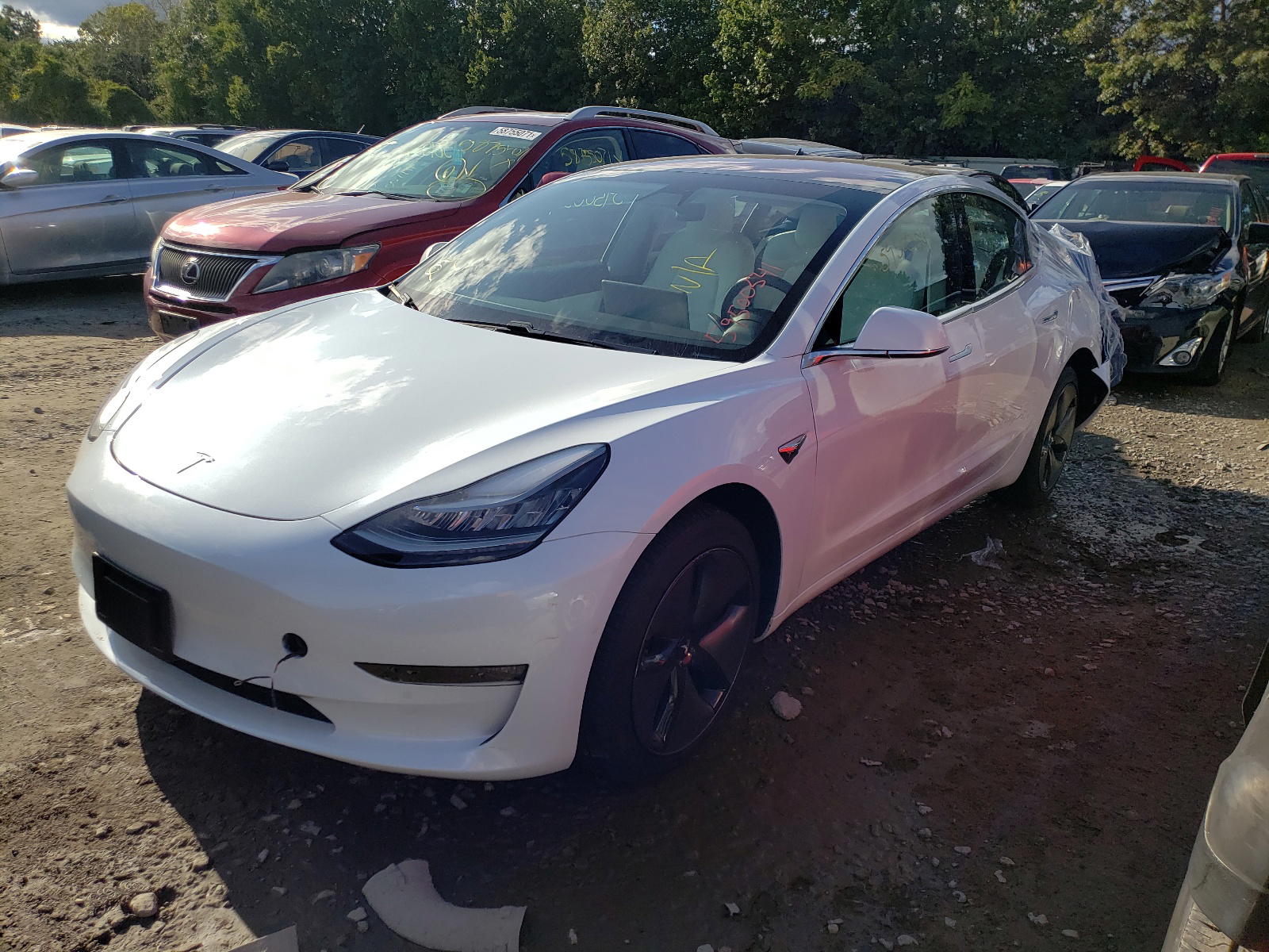 Photo 2 from auction – 2018 TESLA MODEL 3 with VIN 5YJ3E1EB1JF098151