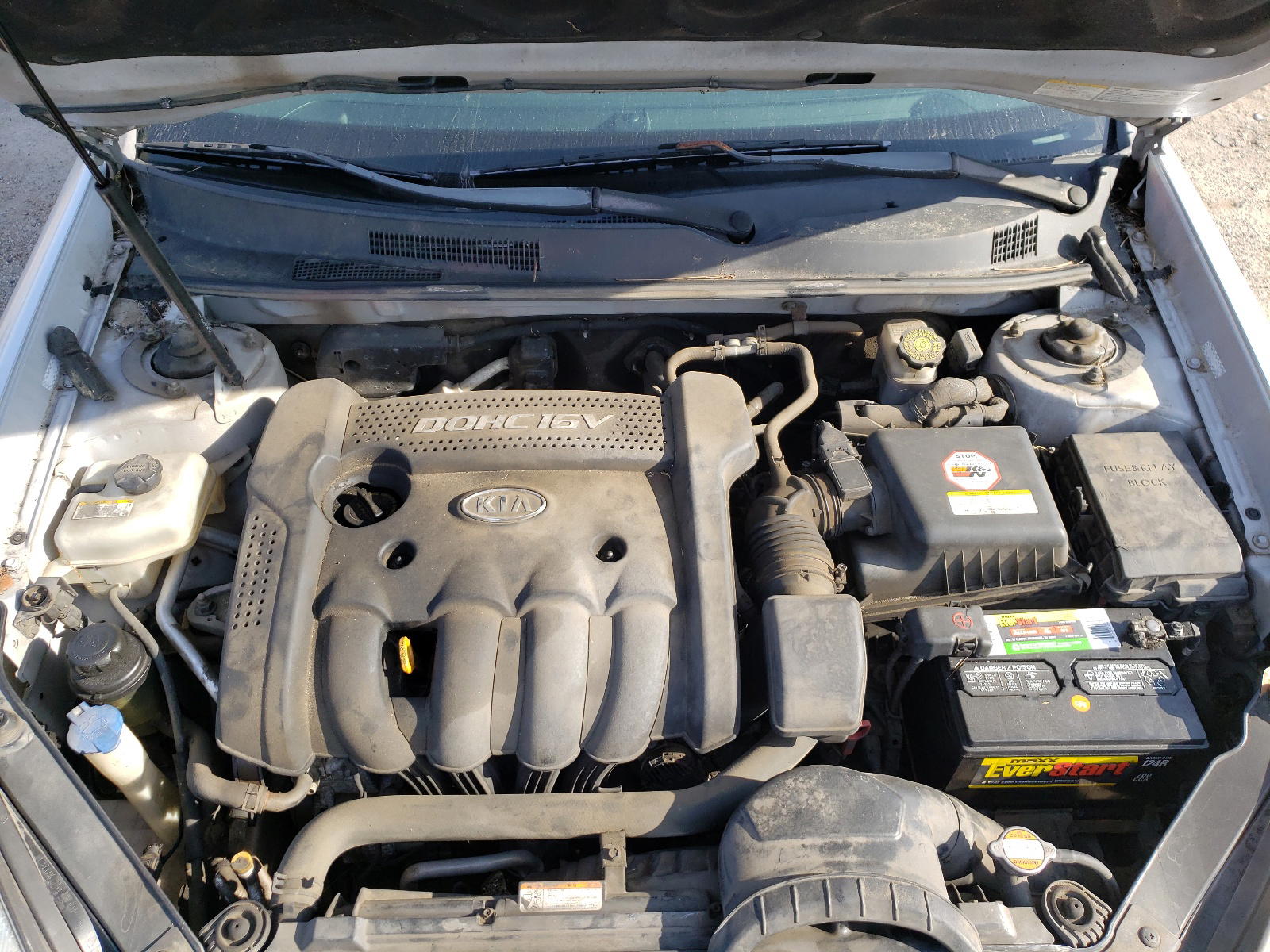 Photo 7 from auction – 2007 KIA OPTIMA LX with VIN KNAGE123675156518