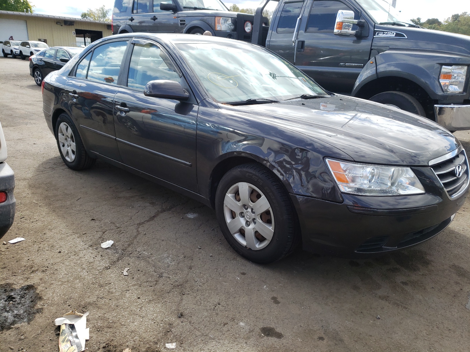 HYUNDAI SONATA GLS 2009 with VIN 5NPET46C29H444468 - Photo from auction