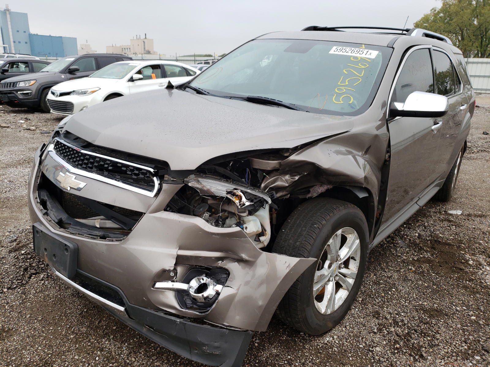 Photo 2 from auction – 2012 CHEVROLET EQUINOX LT with VIN 2GNFLGEK4C6210155