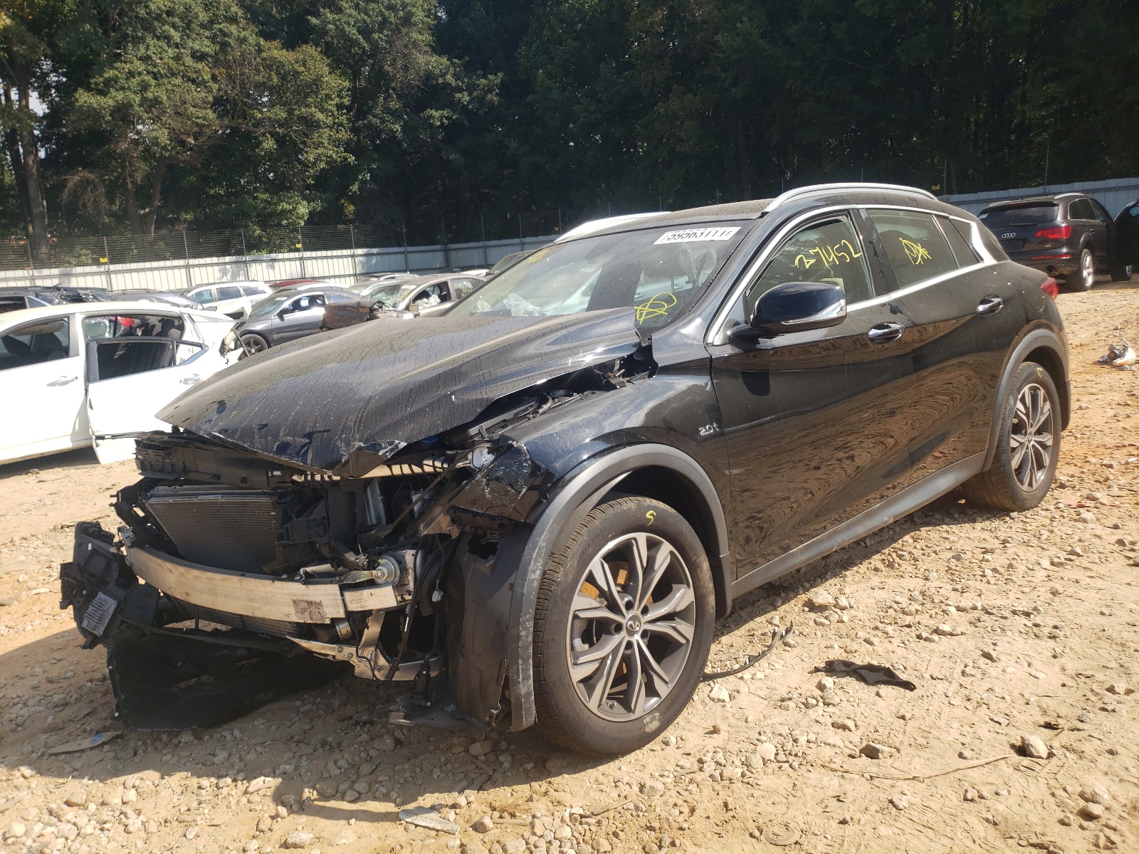 Photo 2 from auction – 2018 INFINITI QX30 BASE with VIN SJKCH5CR0JA052041