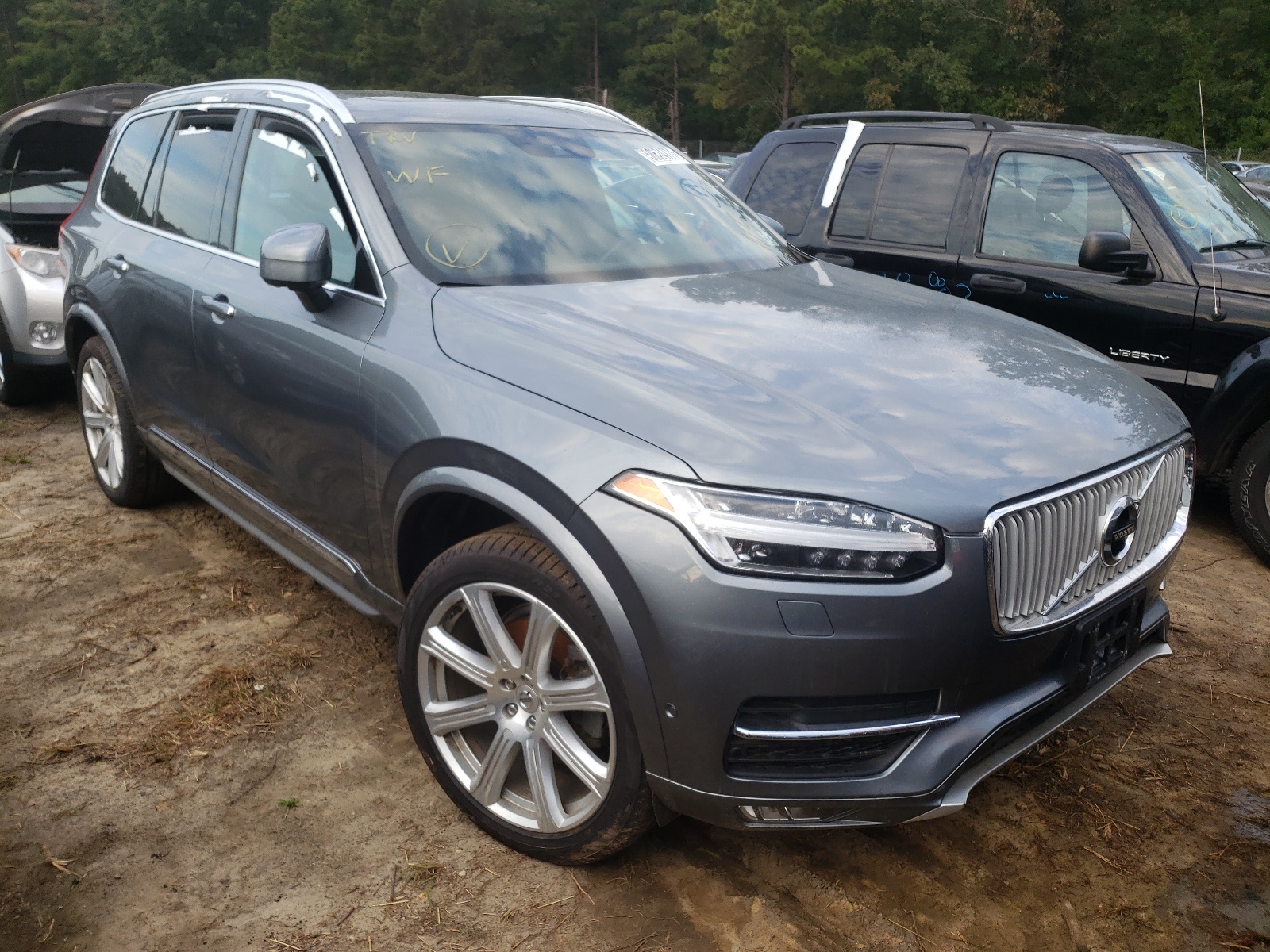 VOLVO XC90 T6 2018 with VIN YV4A22PL4J1331733 - Photo from auction