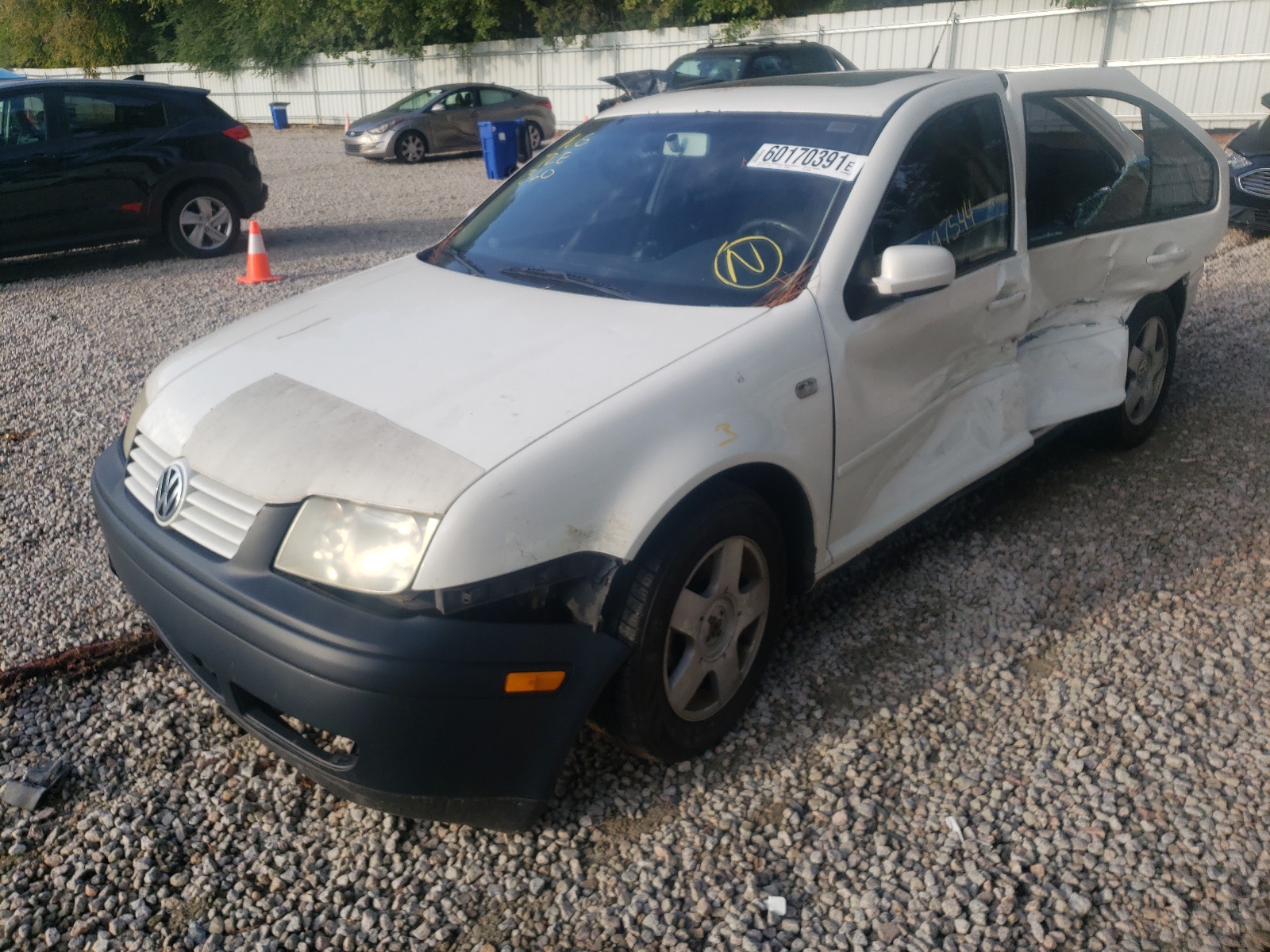 Photo 2 from auction – 2001 VOLKSWAGEN JETTA GLS with VIN 3VWSP29M21M043899