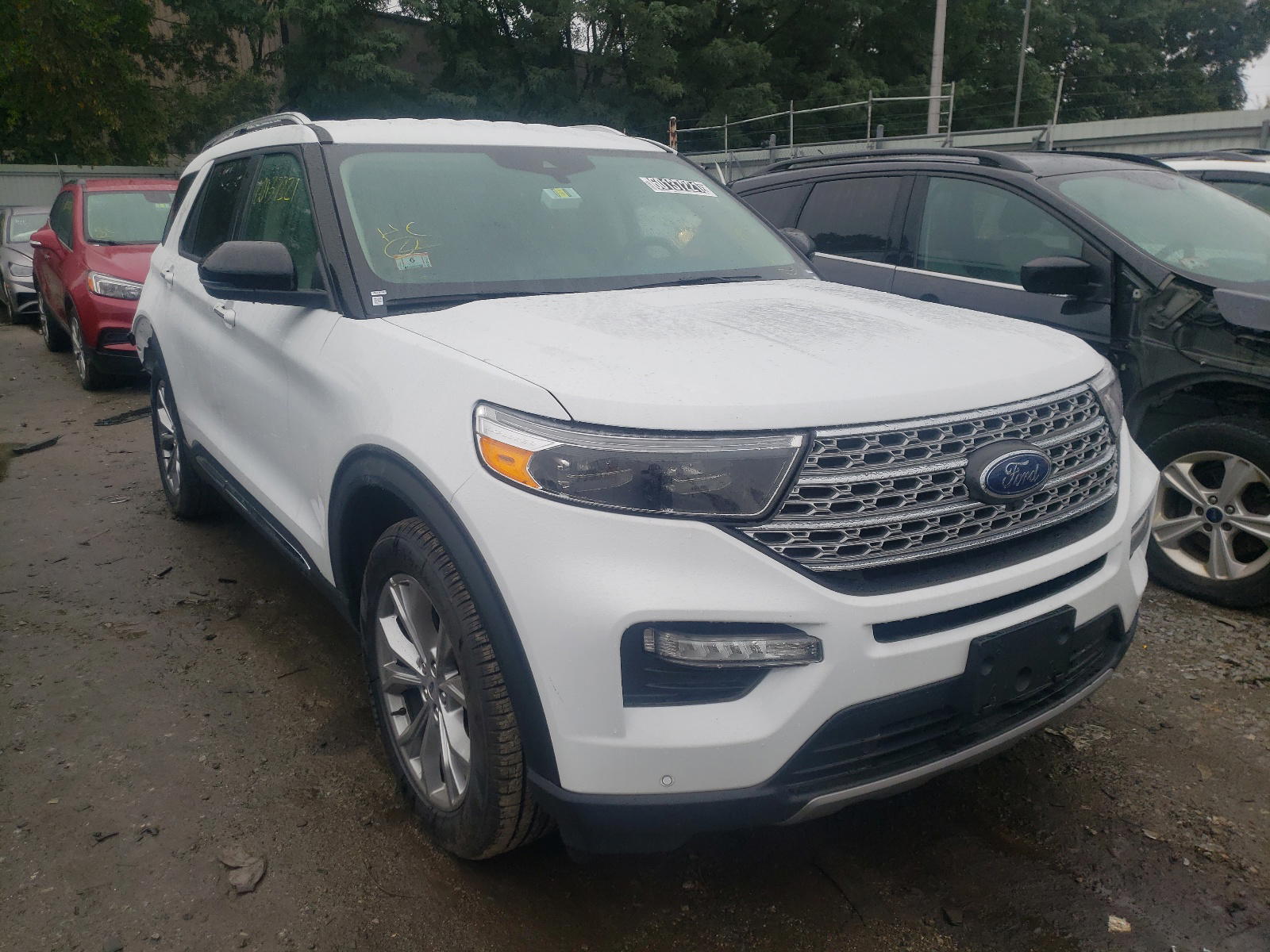 FORD EXPLORER L 2021 with VIN 1FMSK7FH6MGB50552 - Photo from auction