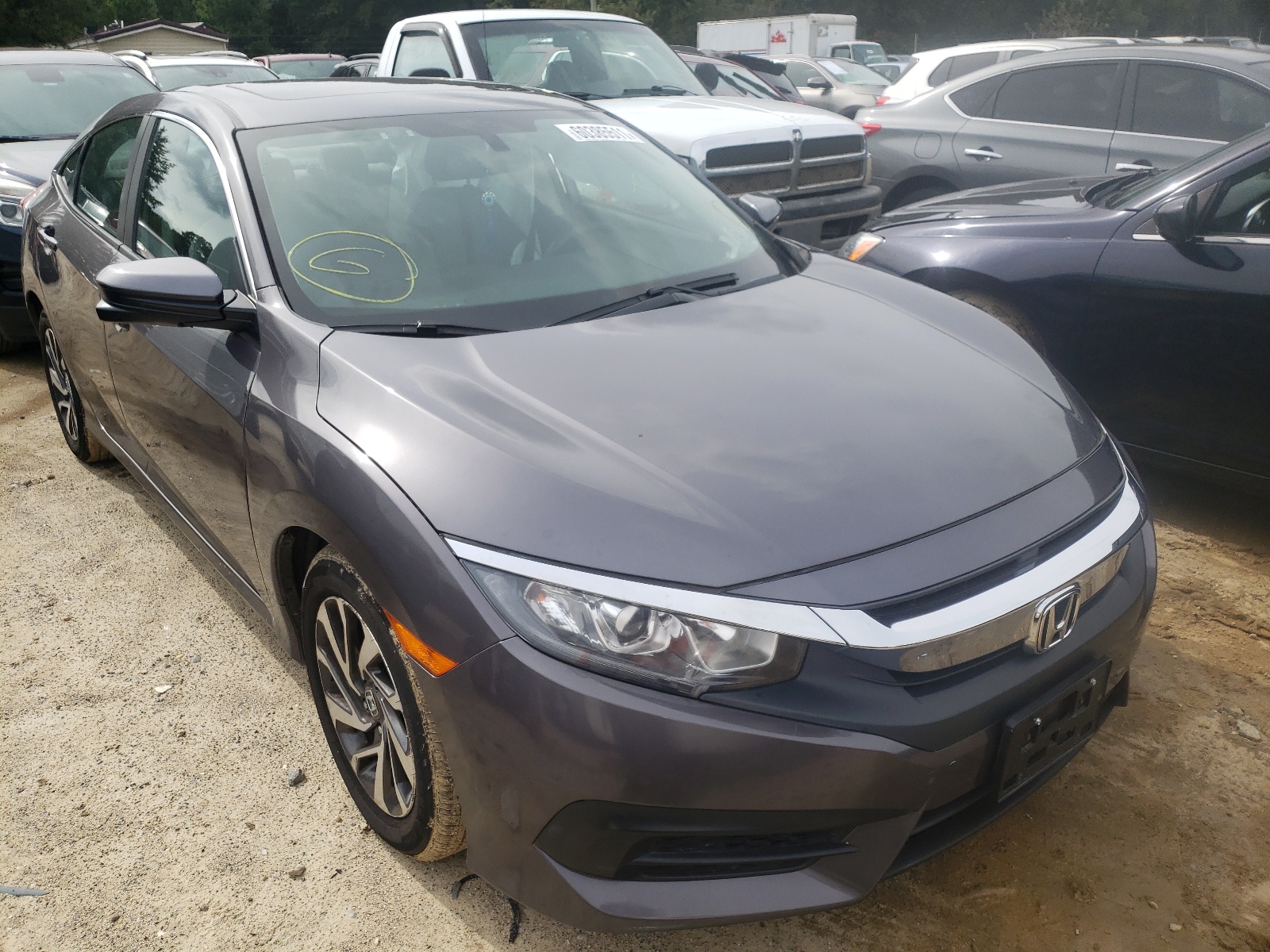 Photo 1 from auction – 2018 HONDA CIVIC EX with VIN 2HGFC2F73JH548364