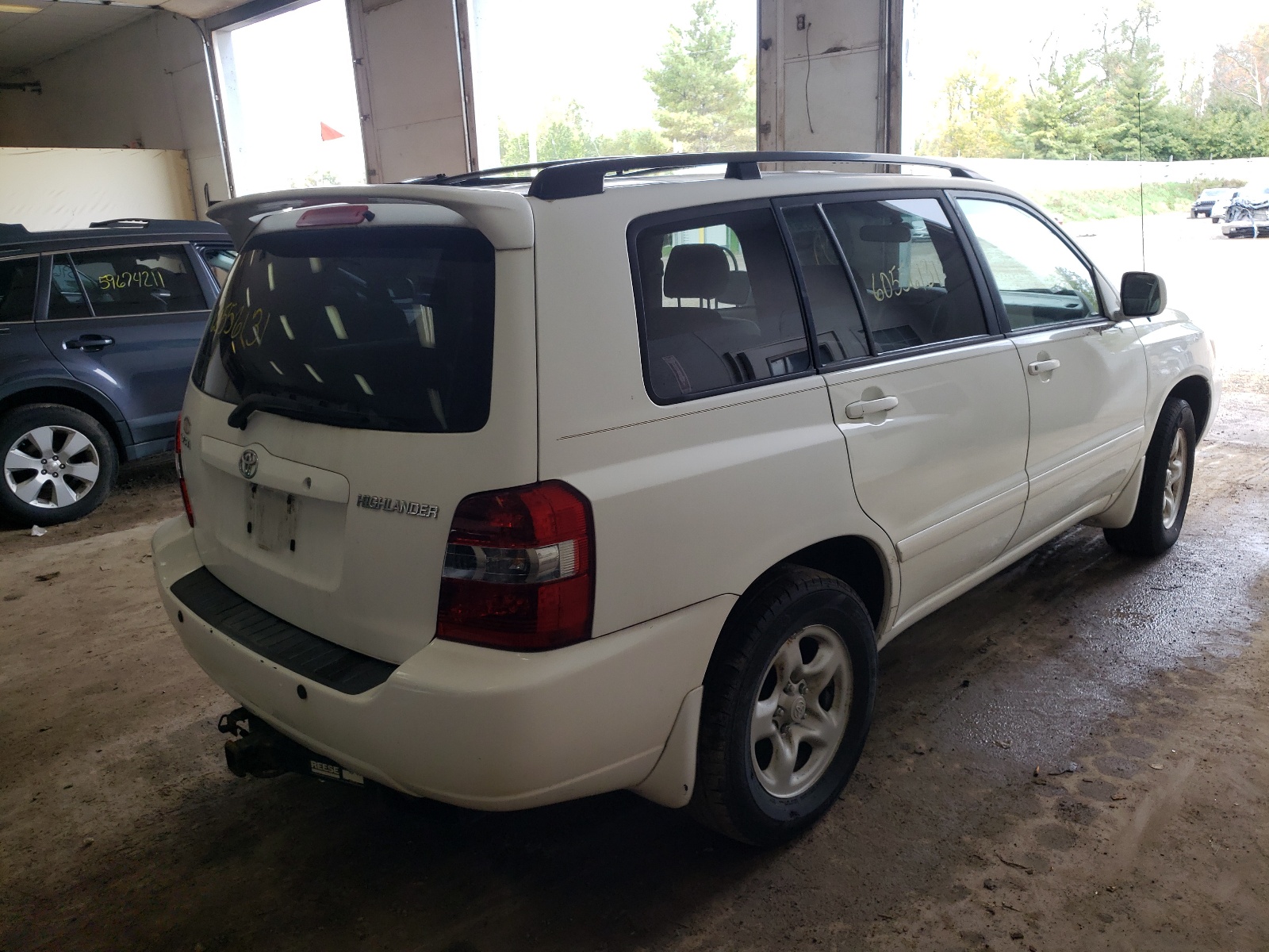 Foto 4 de la subasta – 2007 TOYOTA HIGHLANDER con VIN JTEGD21A570160788