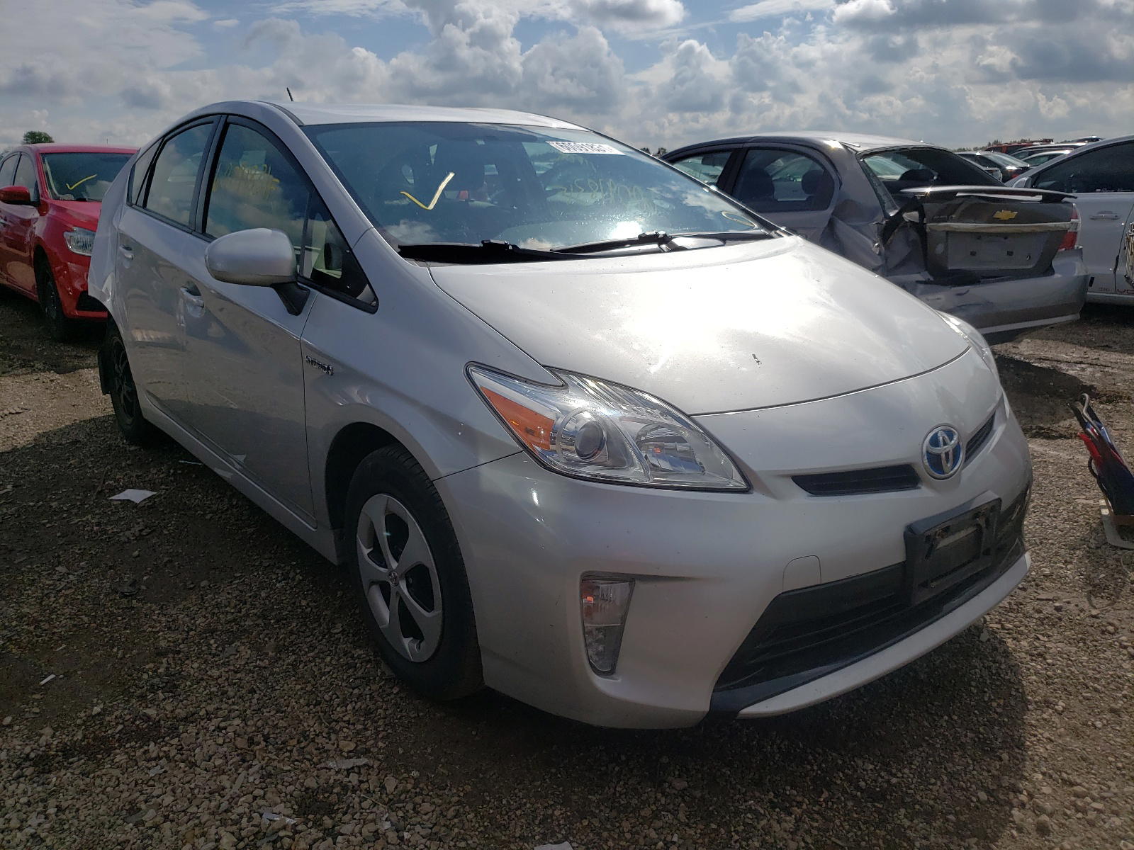 TOYOTA PRIUS 2012 with VIN JTDKN3DU1C5473373 - Photo from auction