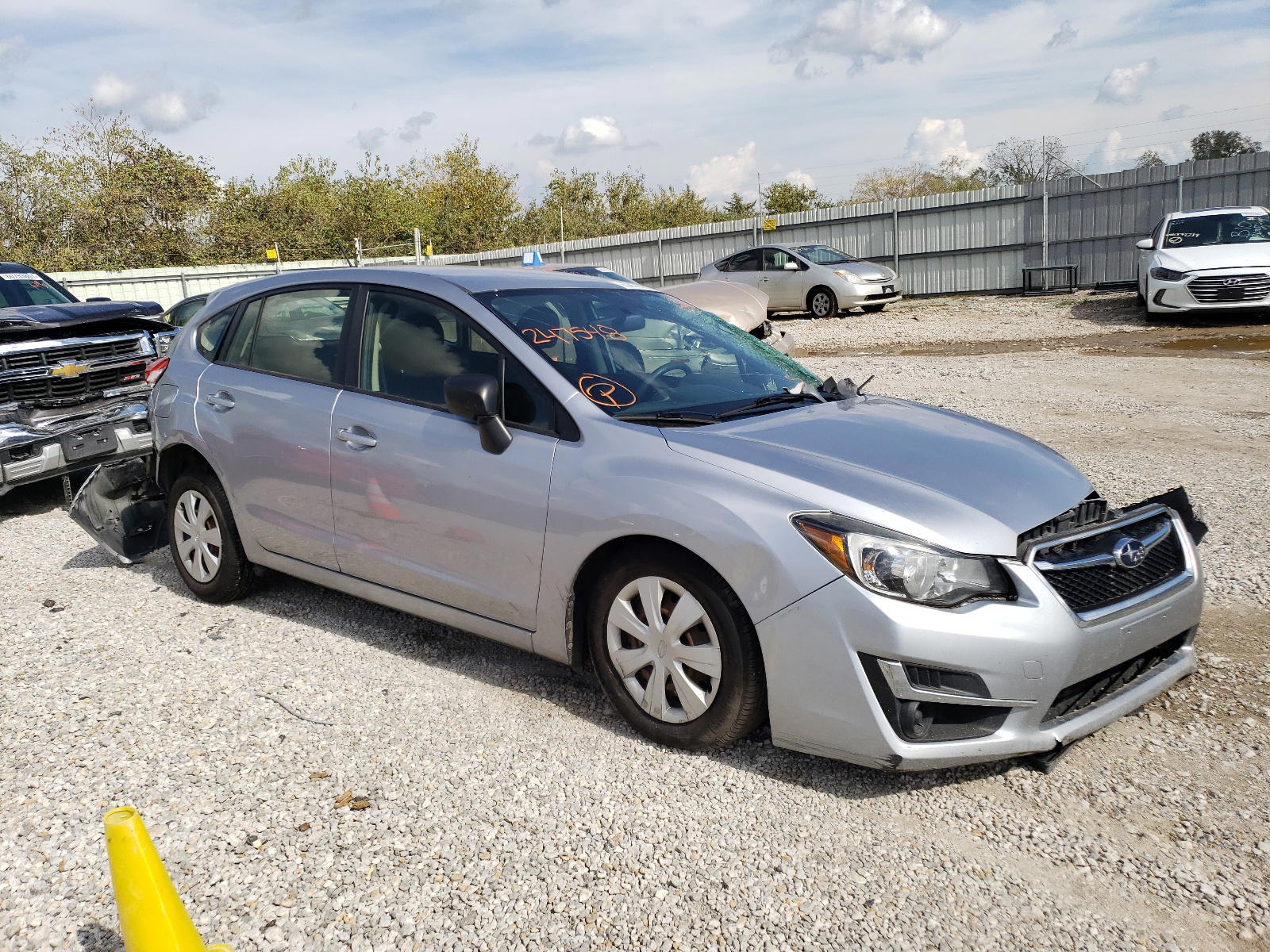 SUBARU IMPREZA 2016 with VIN JF1GPAA63G8247548 - Photo from auction