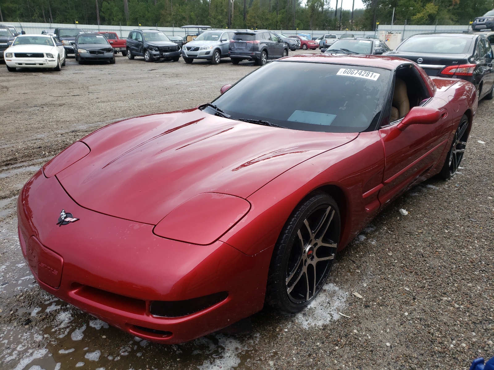 Photo 2 from auction – 2004 CHEVROLET CORVETTE with VIN 1G1YY22G845105890