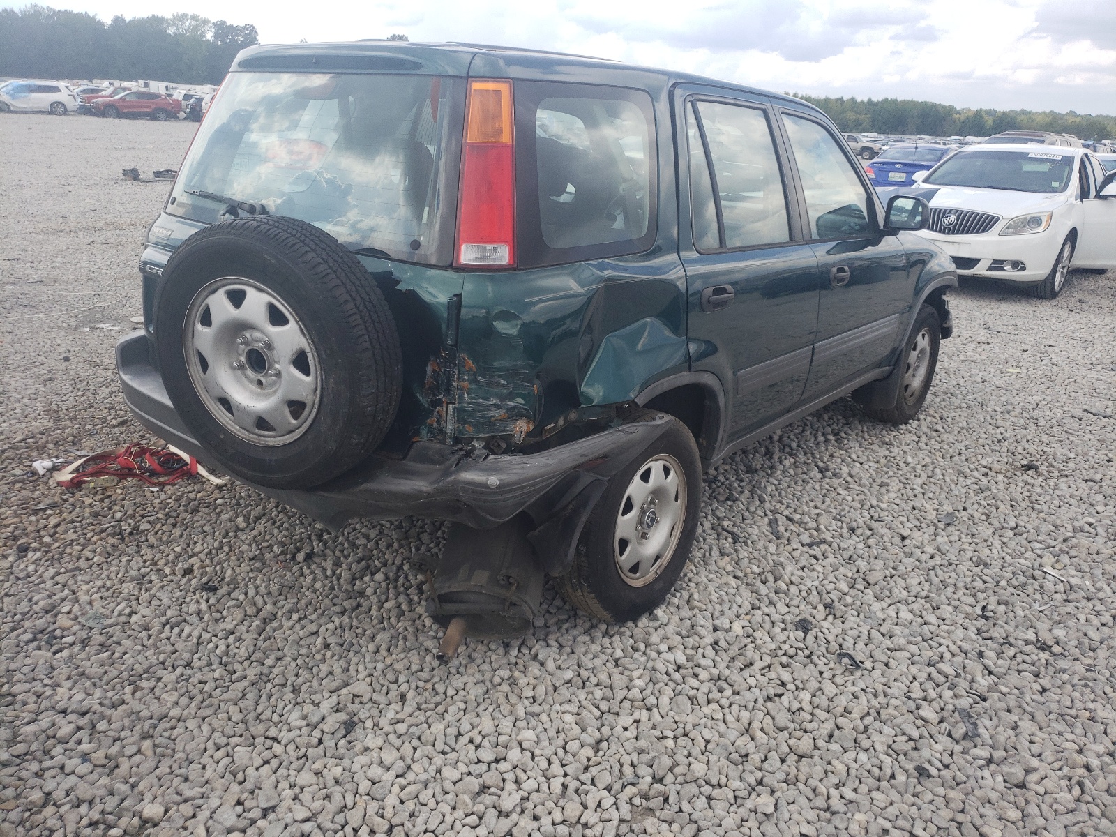 Photo 4 from auction – 2001 HONDA CR-V LX with VIN JHLRD28401S015606