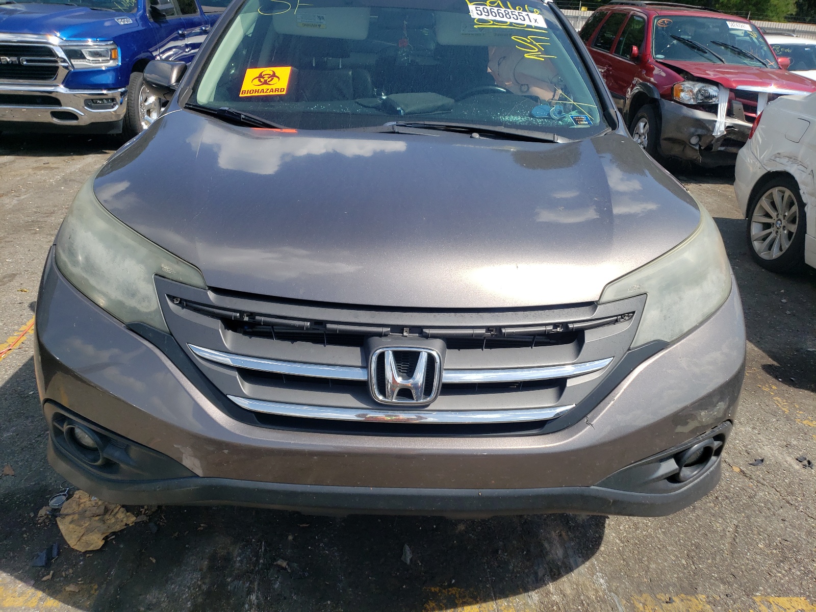 Photo 7 from auction – 2012 HONDA CR-V EXL with VIN 5J6RM3H74CL031148