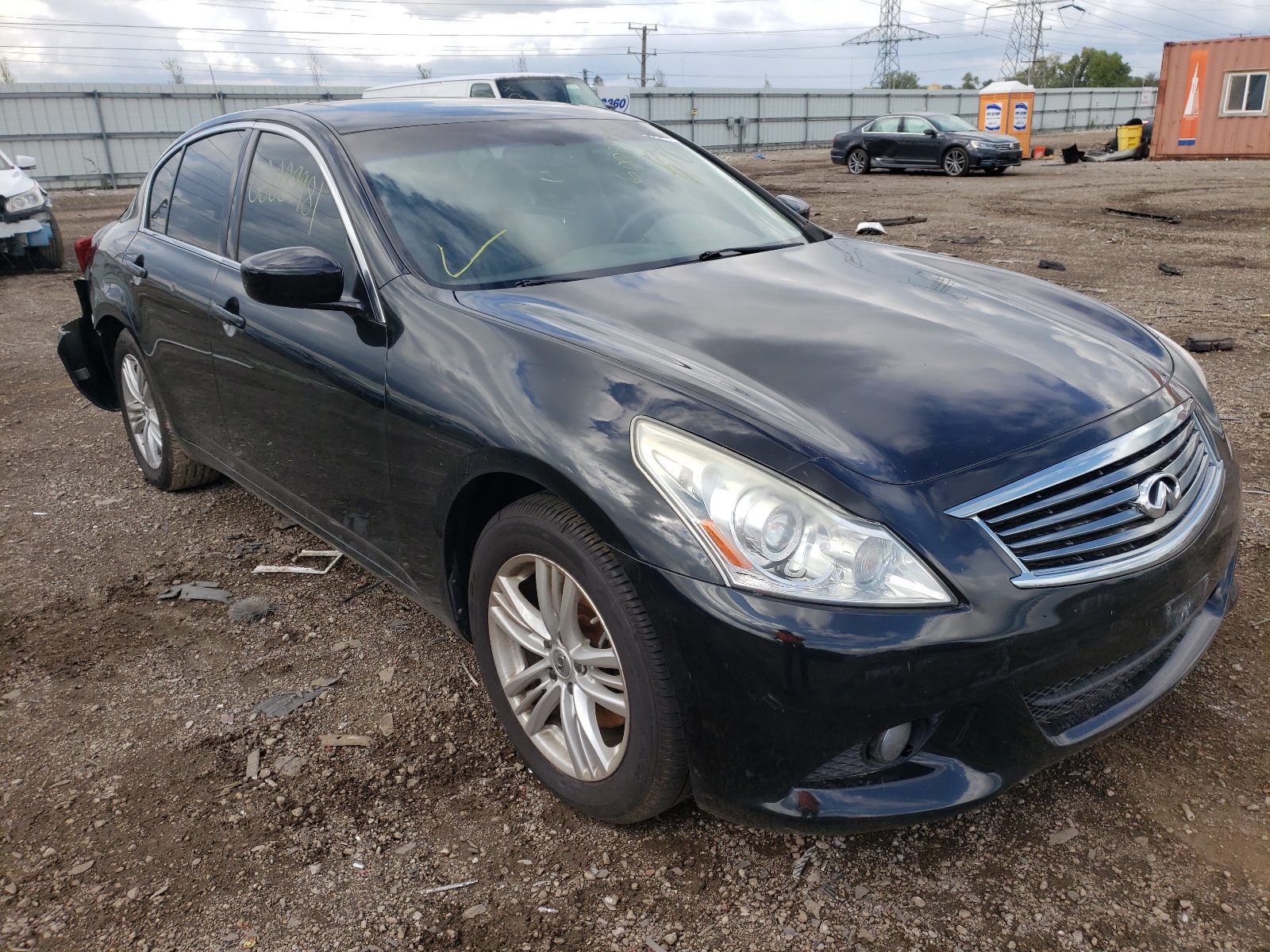 INFINITI G37 2012 with VIN JN1CV6AR7CM674175 - Photo from auction
