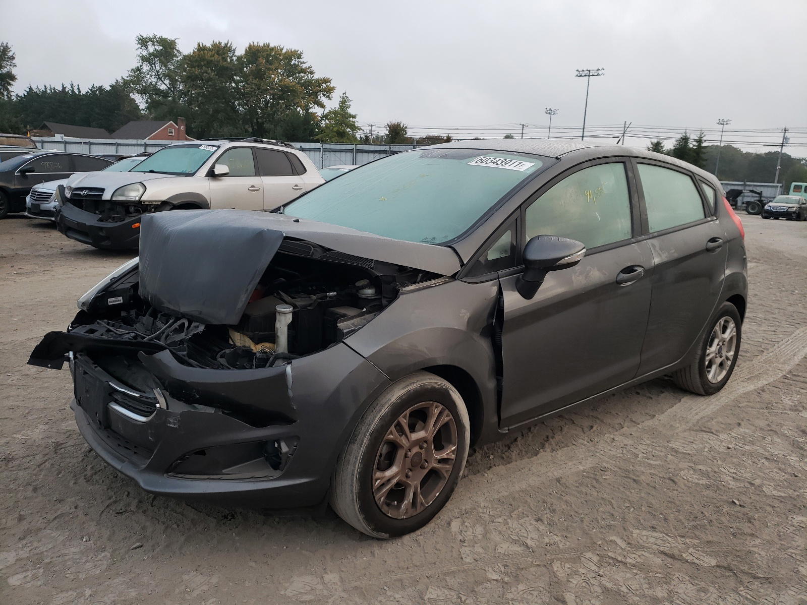 Photo 2 from auction – 2016 FORD FIESTA SE with VIN 3FADP4EJ9GM164544