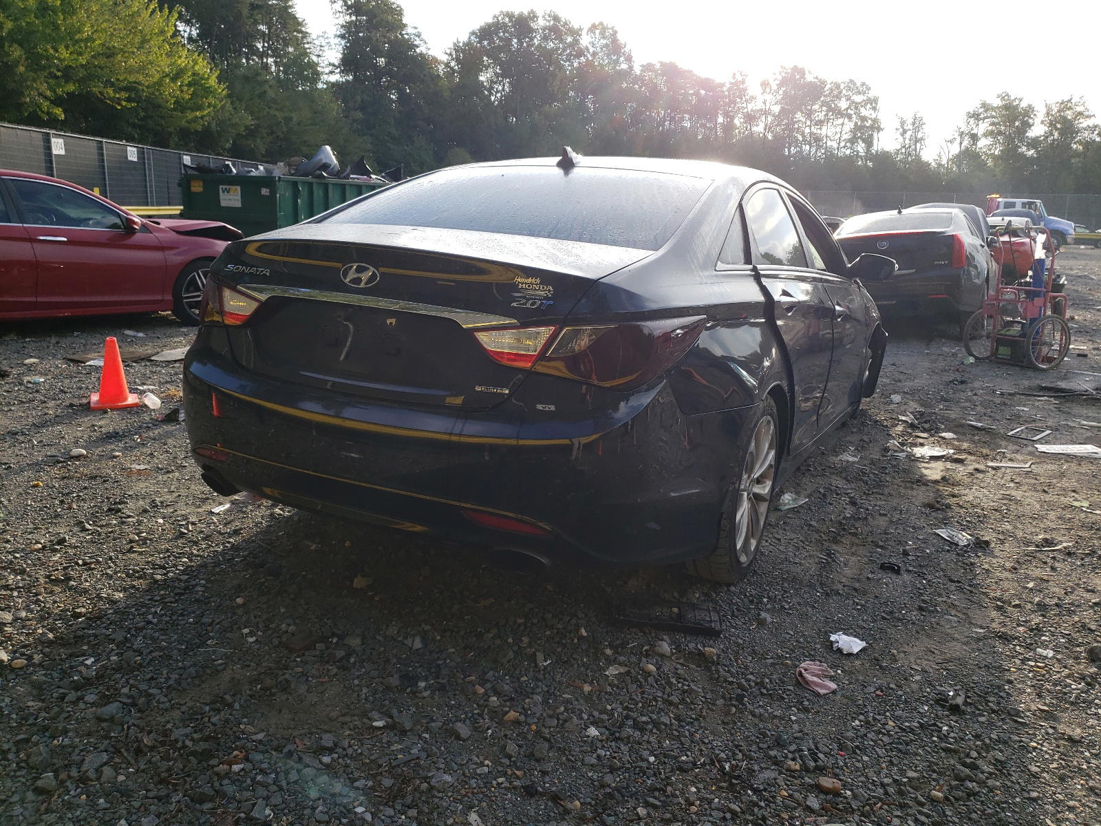 Photo 4 from auction – 2012 HYUNDAI SONATA SE with VIN 5NPEC4AB9CH464772