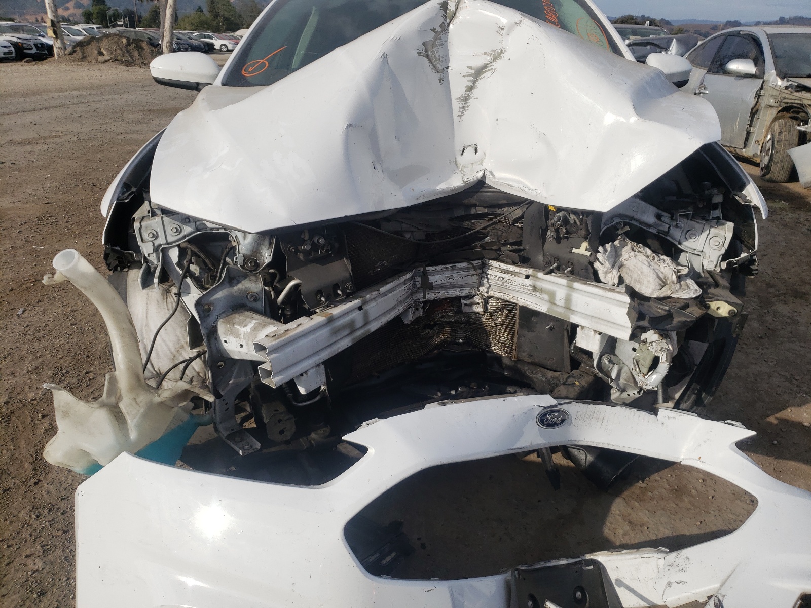 Photo 9 from auction – 2016 FORD FUSION S with VIN 1FA6P0G77G5123158