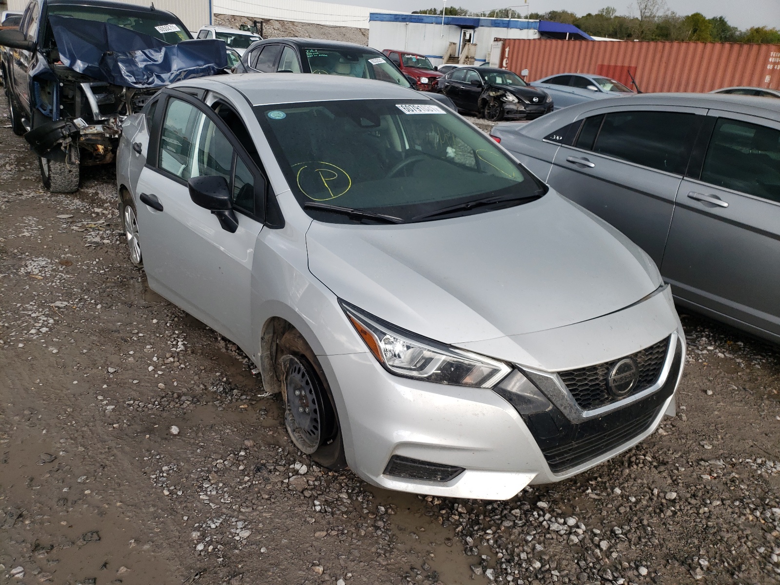 Photo 1 from auction – 2021 NISSAN VERSA S with VIN 3N1CN8DV6ML812644
