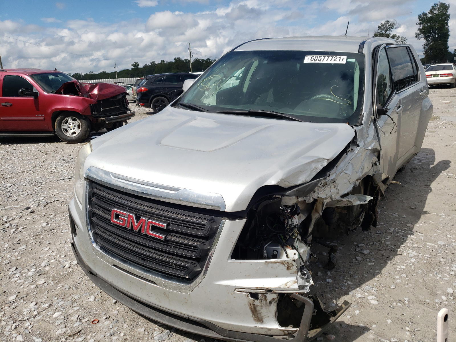 Photo 2 from auction – 2017 GMC TERRAIN SL with VIN 2GKALMEKXH6282801