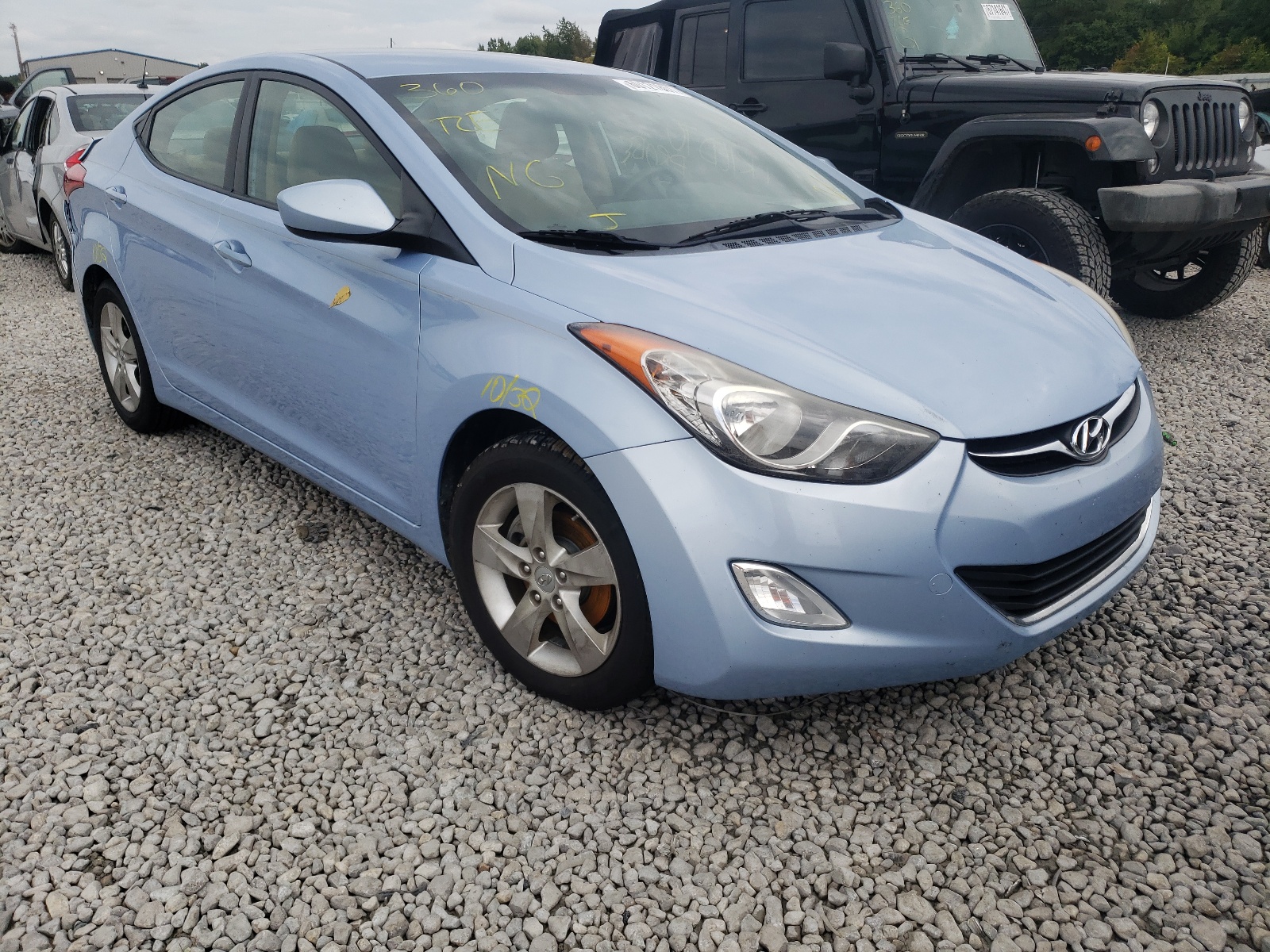 Photo 1 from auction – 2012 HYUNDAI ELANTRA GL with VIN KMHDH4AE3CU309448