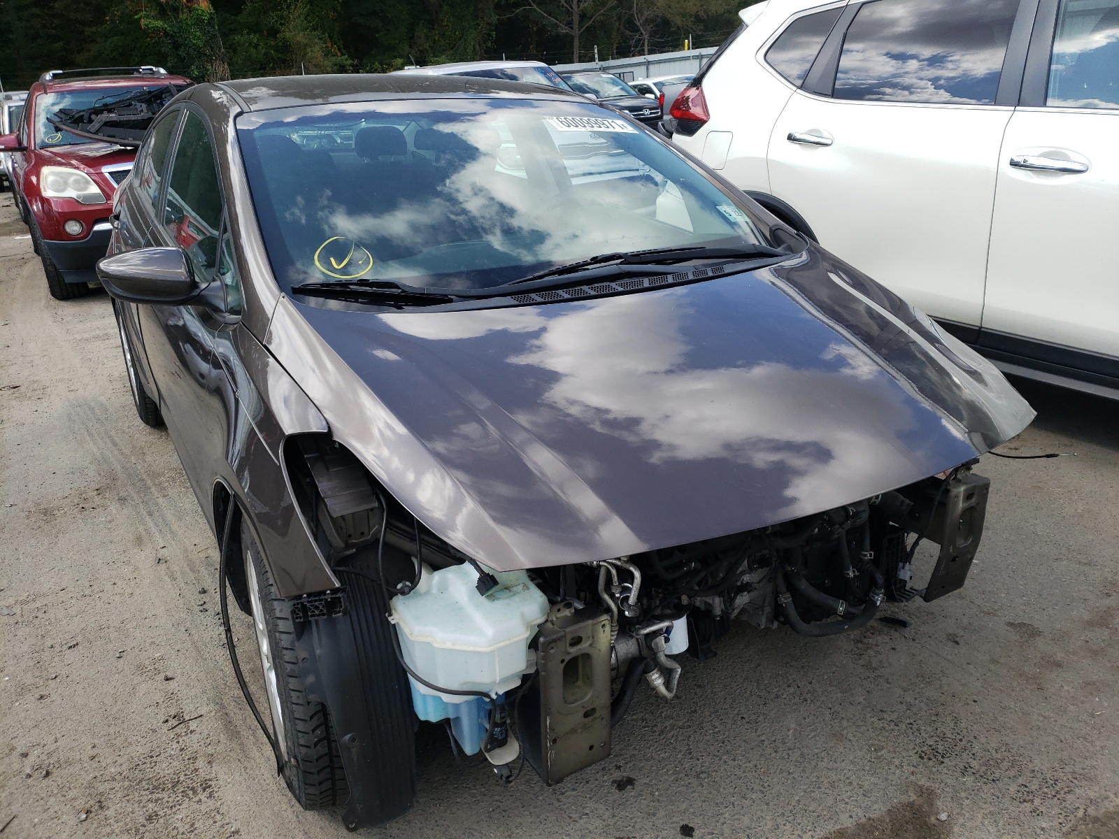 KIA FORTE LX 2017 with VIN 3KPFK4A72HE137340 - Photo from auction