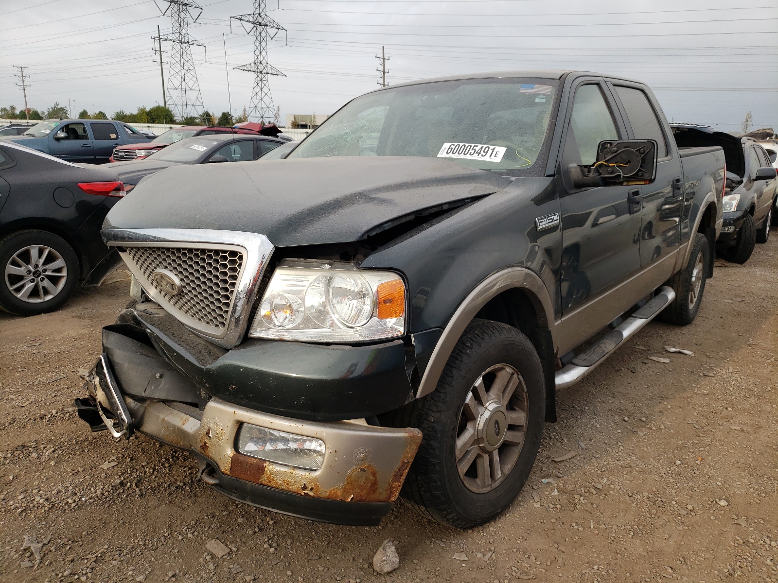 Photo 2 from auction – 2005 FORD F150 SUPER with VIN 1FTPW14555FA65312