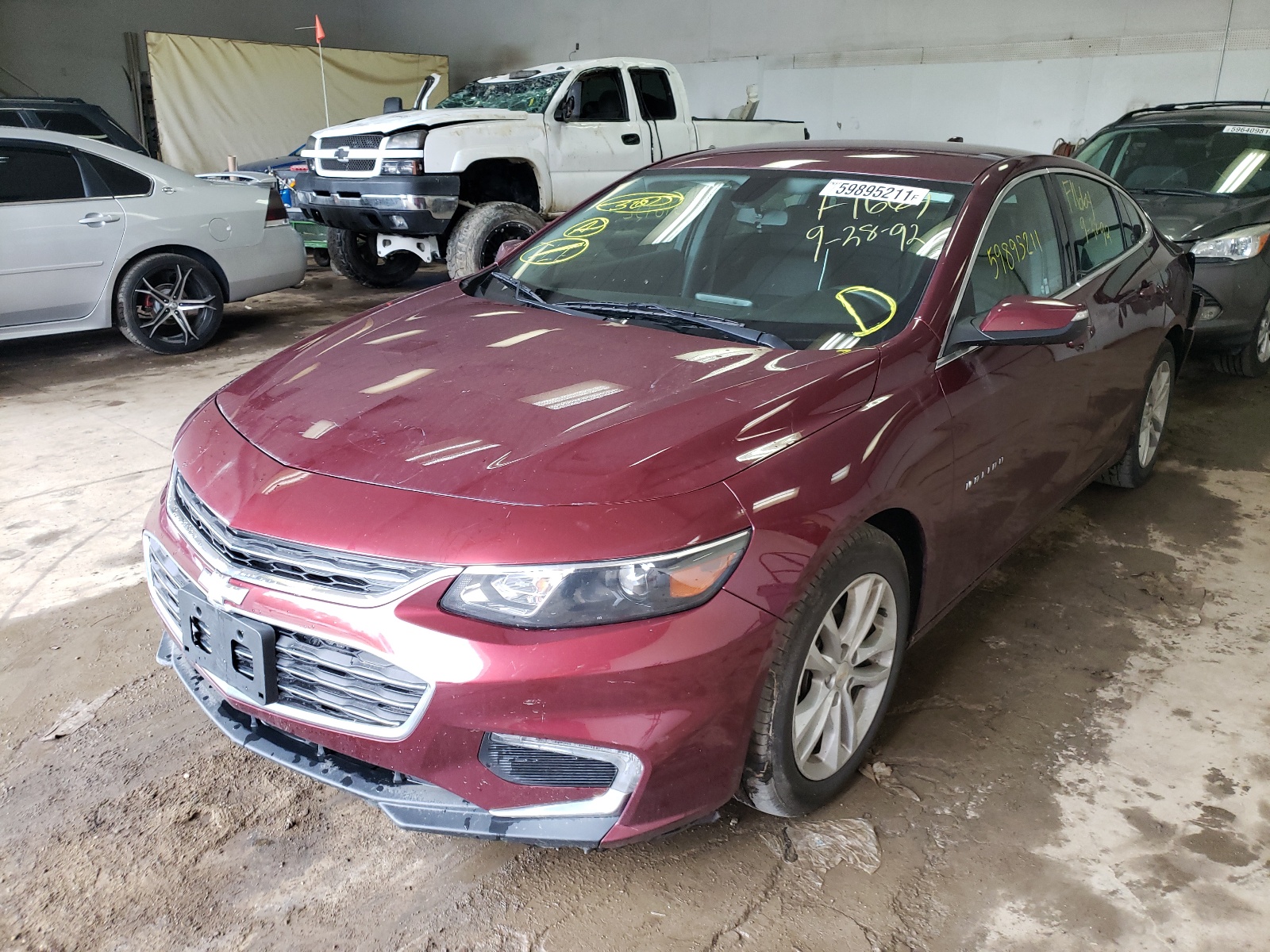 Photo 2 from auction – 2016 CHEVROLET MALIBU LT with VIN 1G1ZE5ST6GF187449