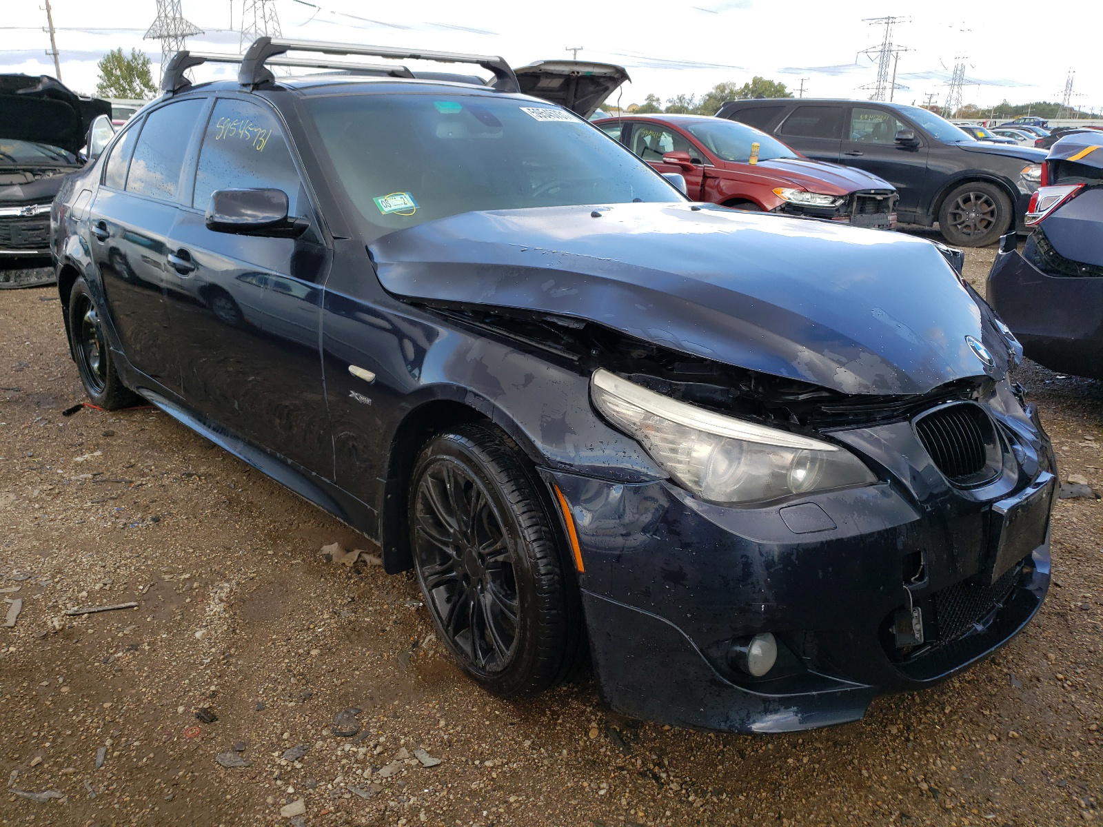 BMW 528 XI 2010 with VIN WBANV1C59AC157429 - Photo from auction