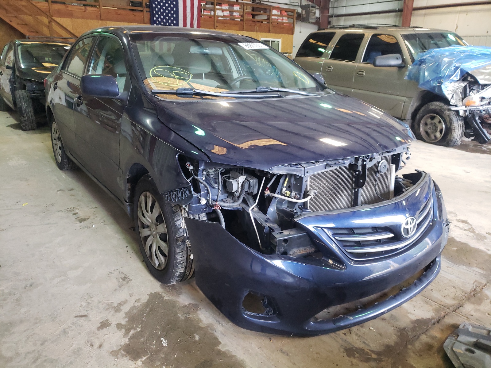 TOYOTA COROLLA BA 2013 مع رقم تعريف المركبة 2T1BU4EE1DC933099 - صورة من المزاد