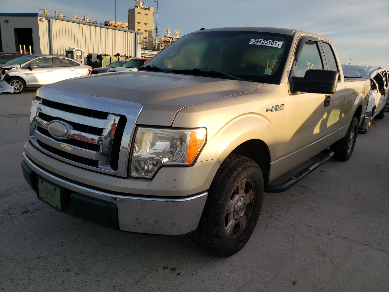Photo 2 from auction – 2009 FORD F150 SUPER with VIN 1FTRX12859FA42170