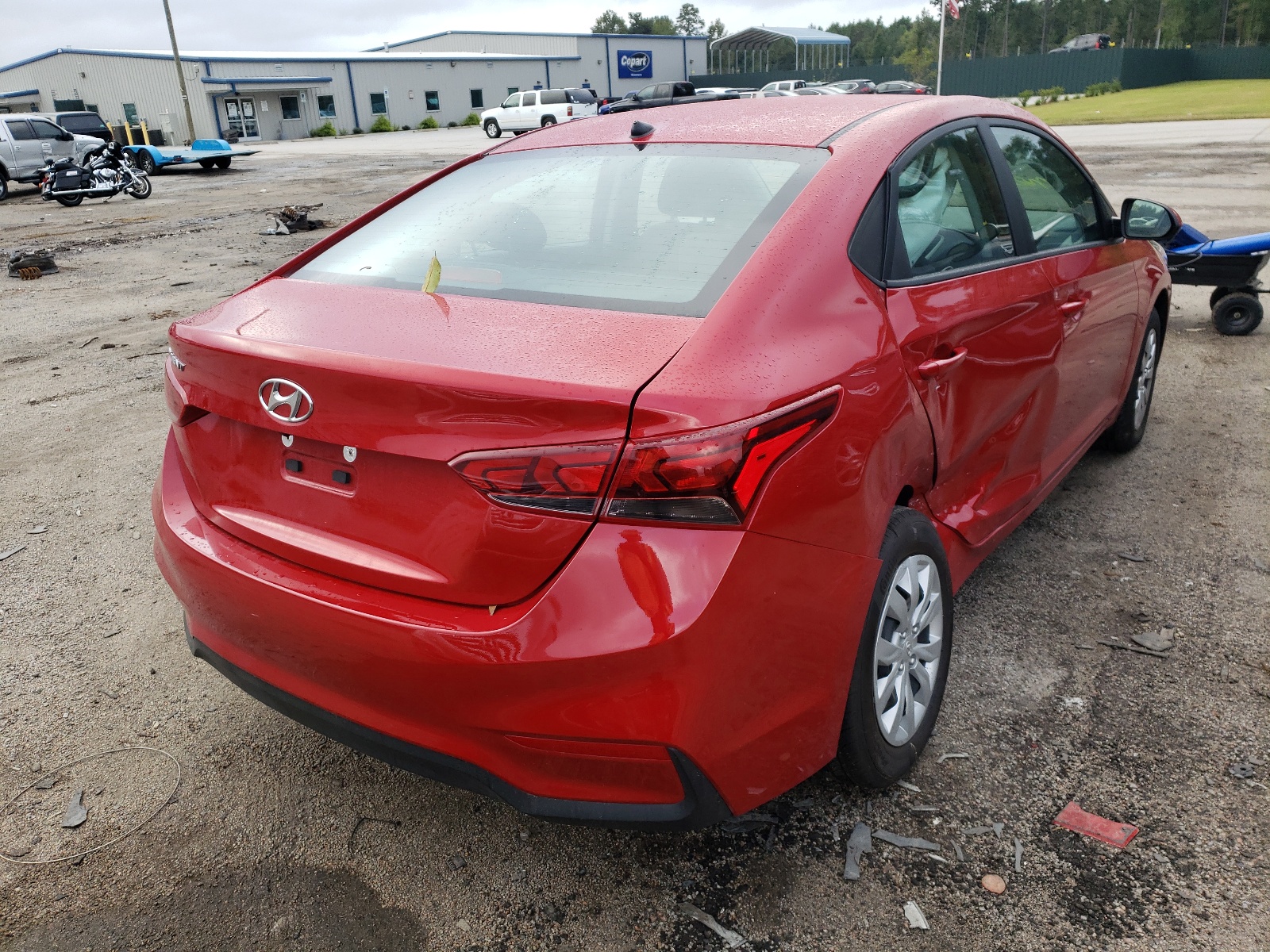 Photo 4 from auction – 2021 HYUNDAI ACCENT SE with VIN 3KPC24A63ME151977