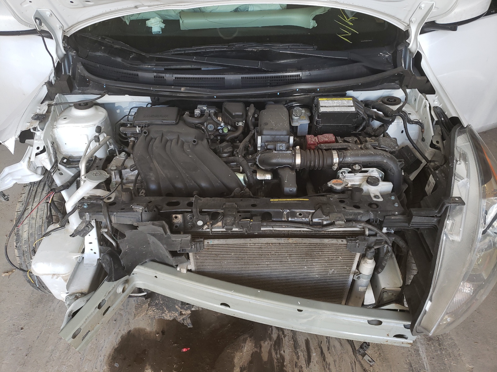 Photo 7 from auction – 2019 NISSAN VERSA S with VIN 3N1CN7AP9KL843741