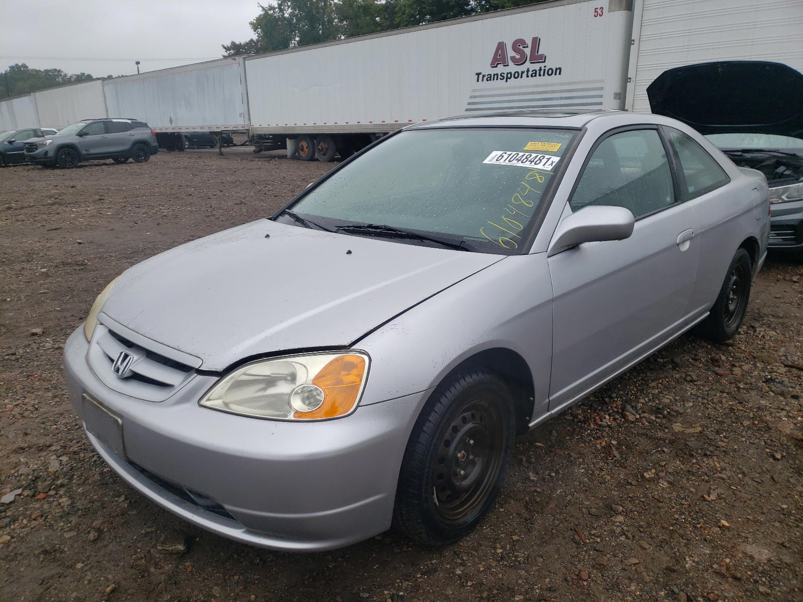 Photo 2 from auction – 2003 HONDA CIVIC EX with VIN 1HGEM22983L012824