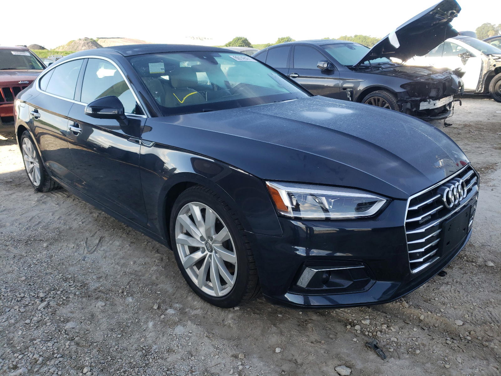 AUDI A5 PRESTIG 2018 with VIN WAUCNCF50JA068763 - Photo from auction