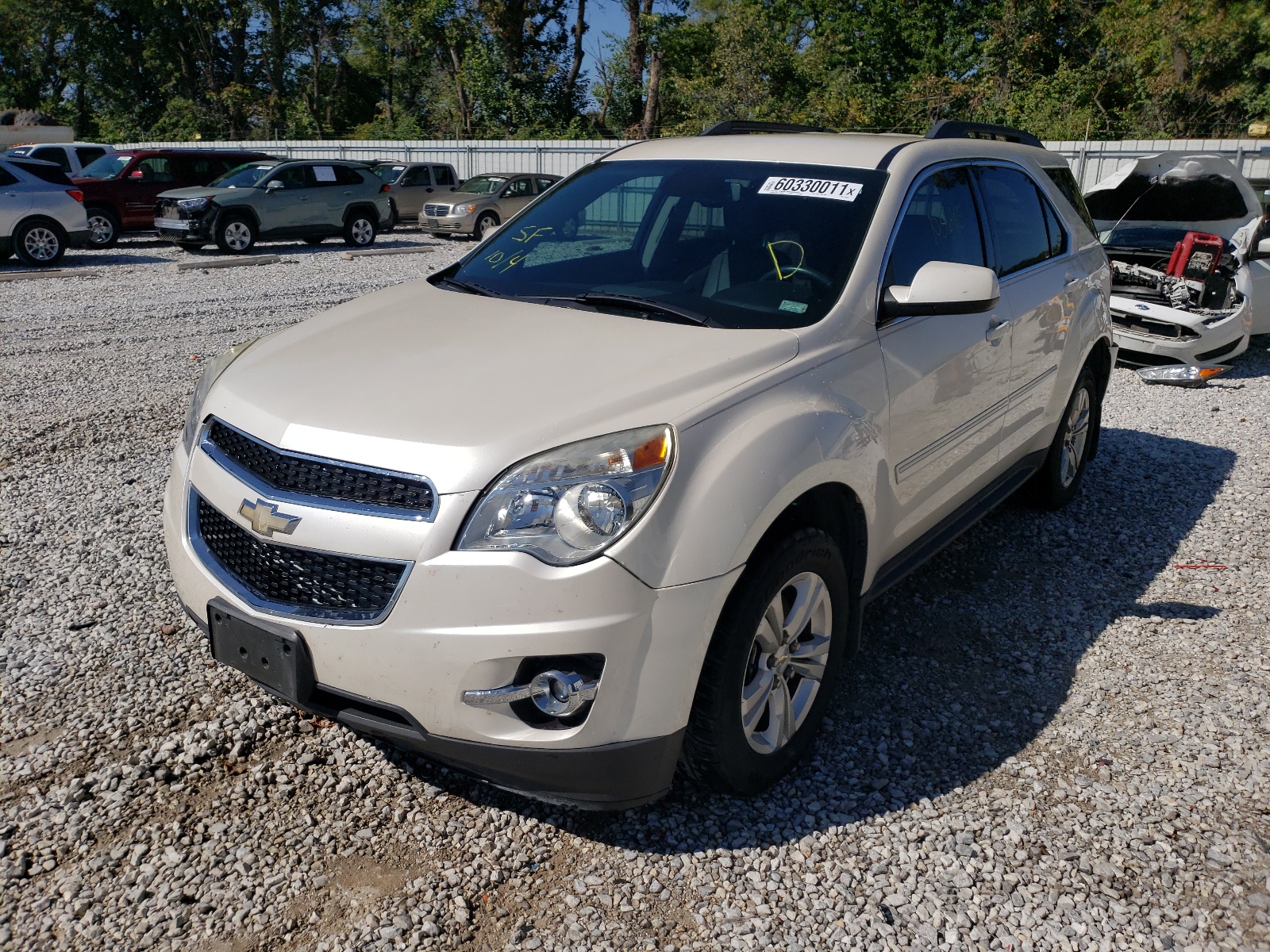 Photo 2 from auction – 2012 CHEVROLET EQUINOX LT with VIN 2GNALPEK9C1218274