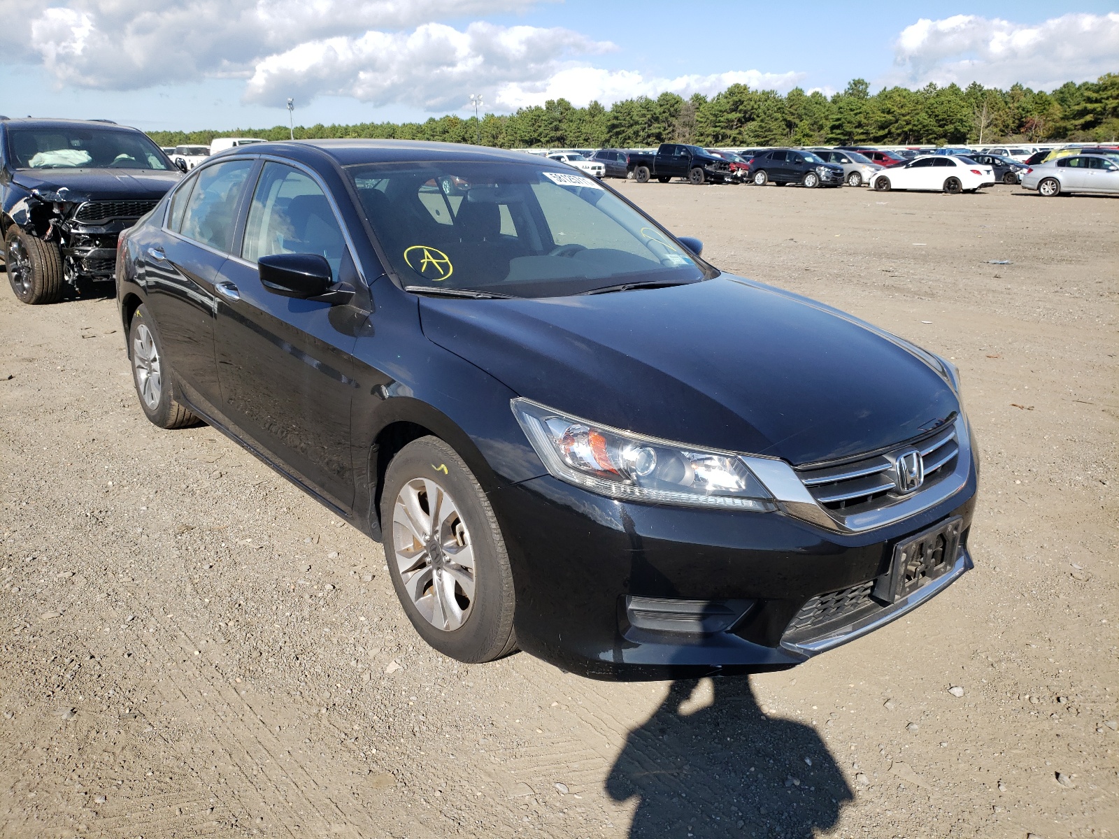 HONDA ACCORD LX 2013 with VIN 1HGCR2F39DA171069 - Photo from auction