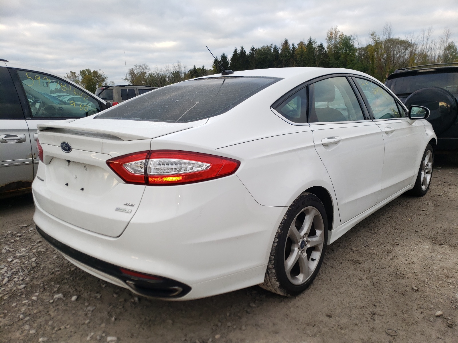 Photo 4 from auction – 2015 FORD FUSION SE with VIN 3FA6P0H92FR290345