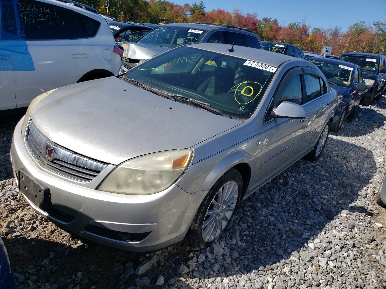 Photo 2 from auction – 2007 SATURN AURA XR with VIN 1G8ZV57797F215709