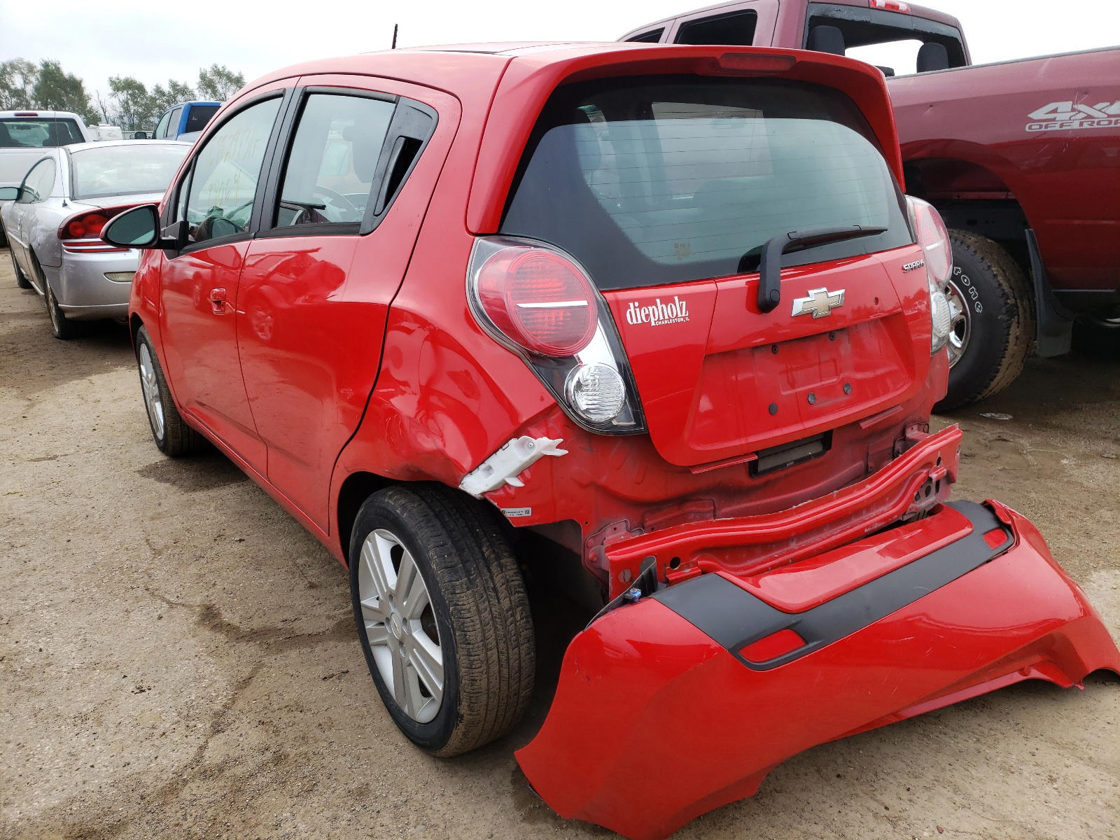 Photo 3 from auction – 2014 CHEVROLET SPARK 1LT with VIN KL8CD6S96EC498753