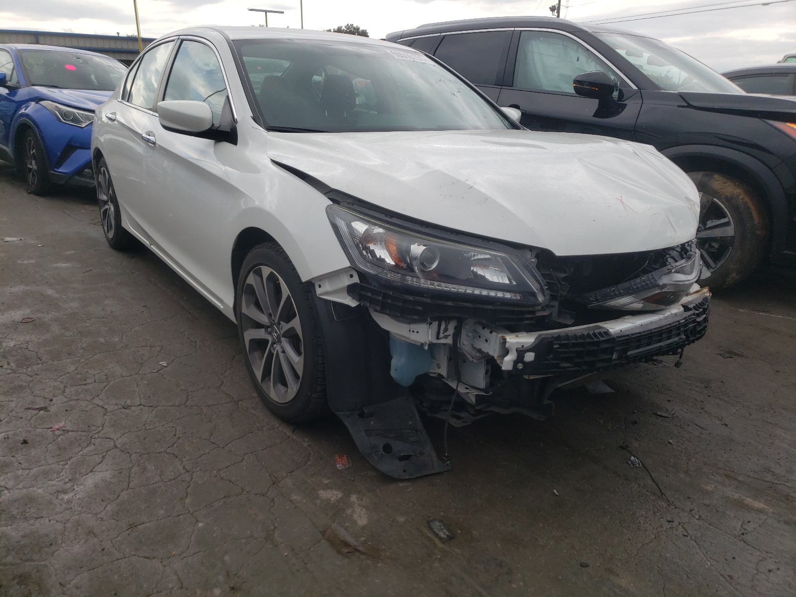 HONDA ACCORD SPO 2015 with VIN 1HGCR2F52FA168390 - Photo from auction