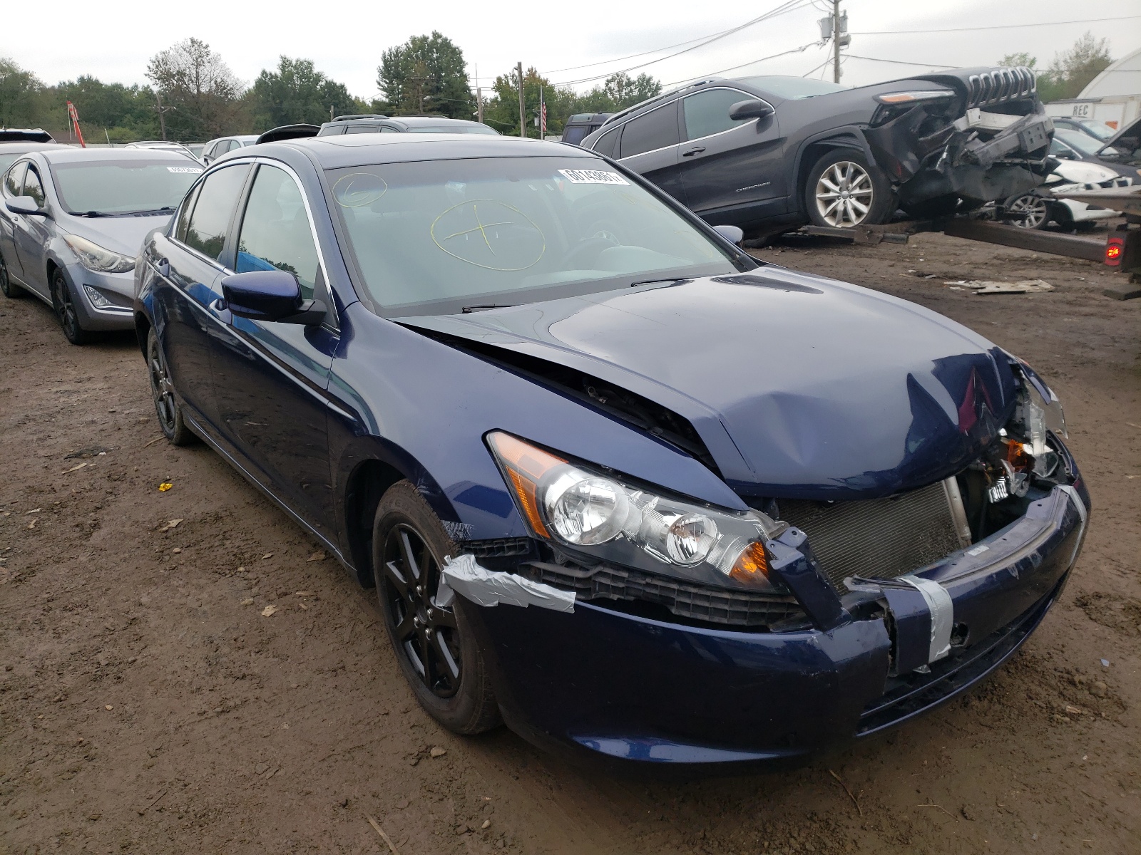 HONDA ACCORD EX 2010 with VIN 1HGCP2F76AA149583 - Photo from auction