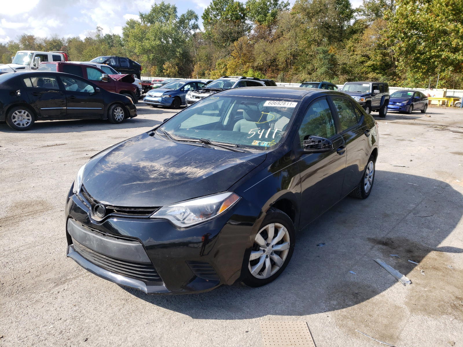 Photo 2 from auction – 2014 TOYOTA COROLLA L with VIN 2T1BURHE0EC075411