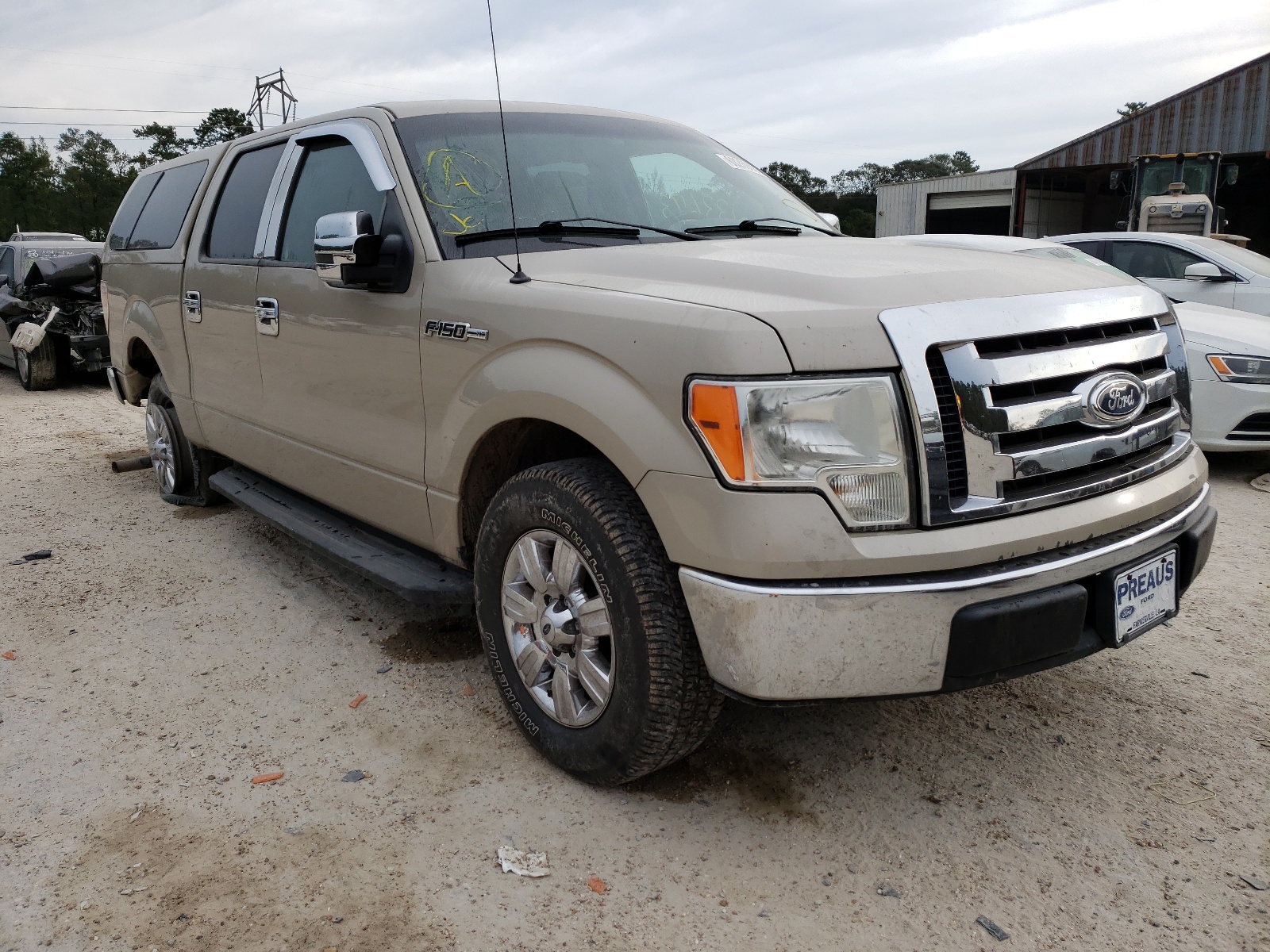 FORD F150 SUPER 2009 with VIN 1FTPW12V09KC42770 - Photo from auction