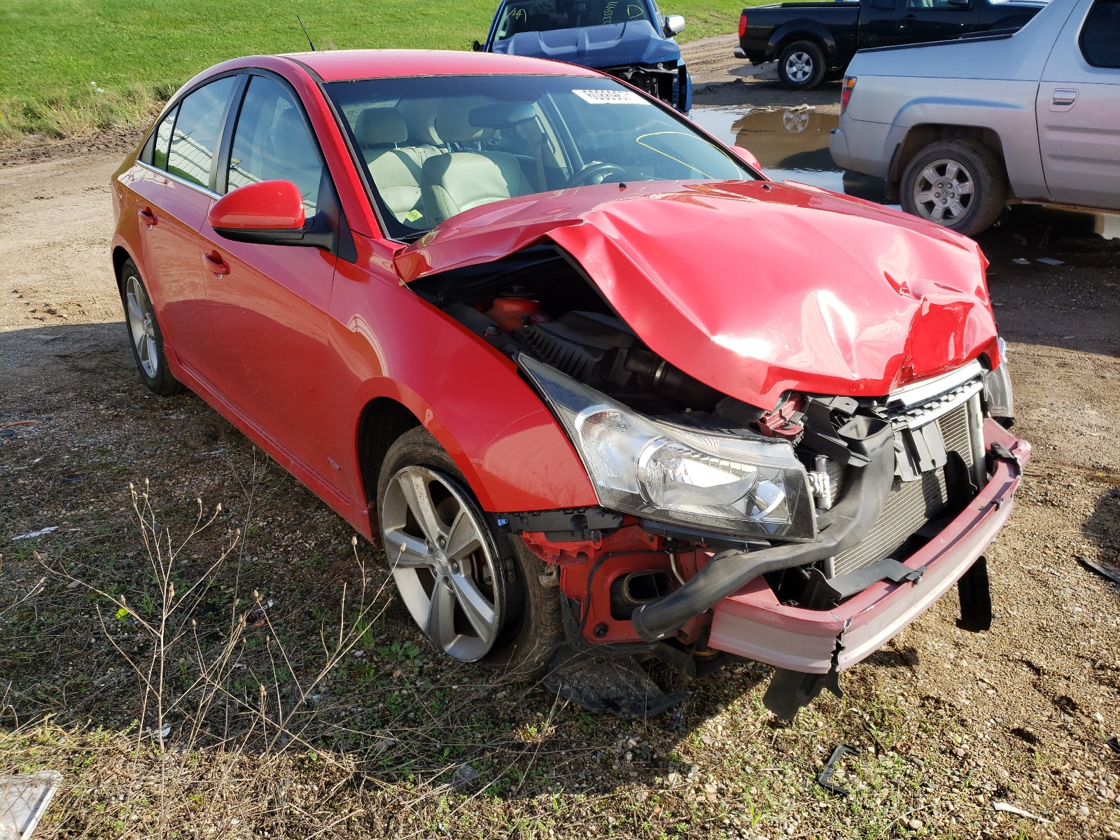 CHEVROLET CRUZE LT 2012 with VIN 1G1PG5SC2C7310413 - Photo from auction