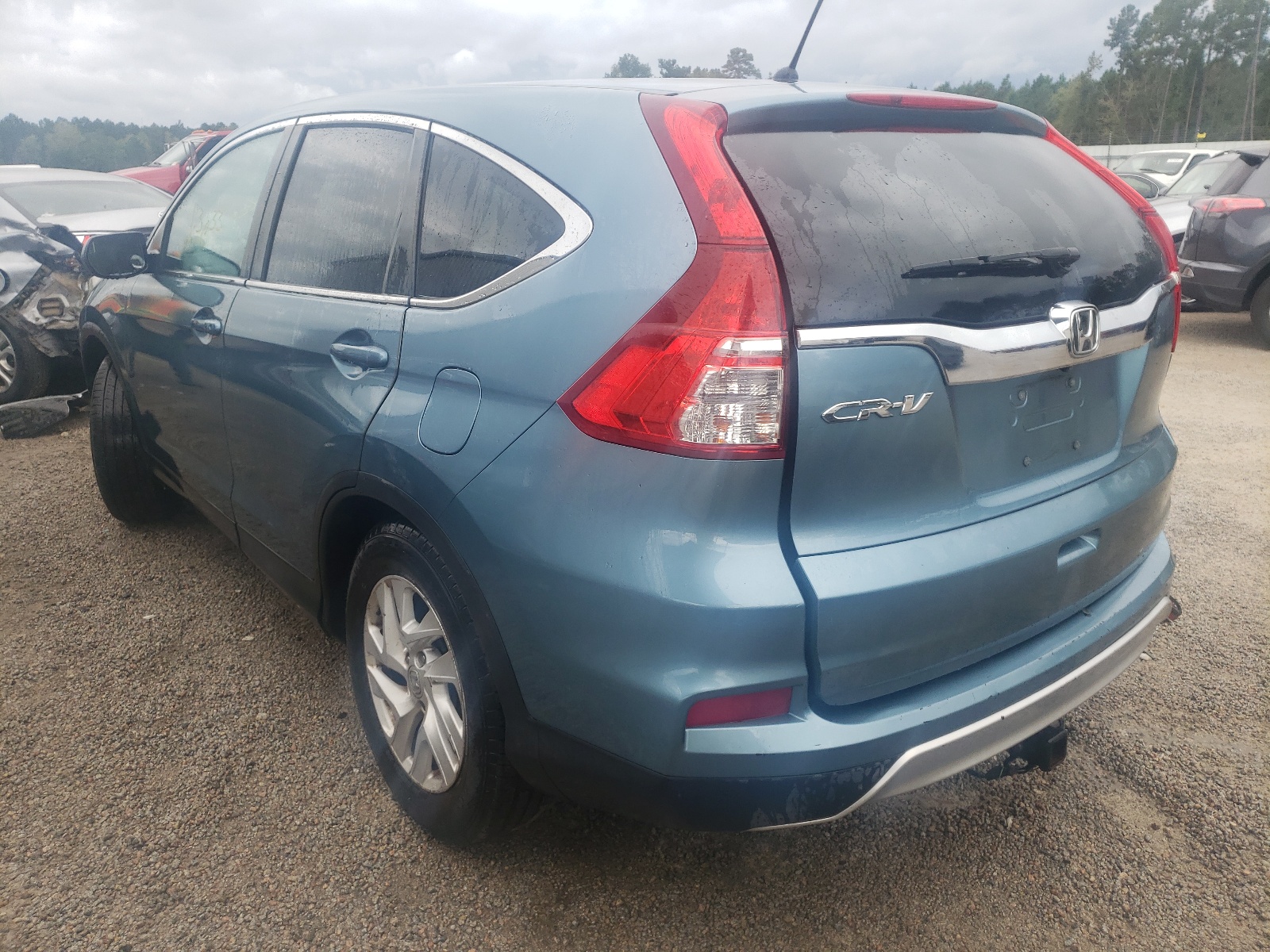Photo 3 from auction – 2015 HONDA CR-V EX with VIN 2HKRM3H59FH524725