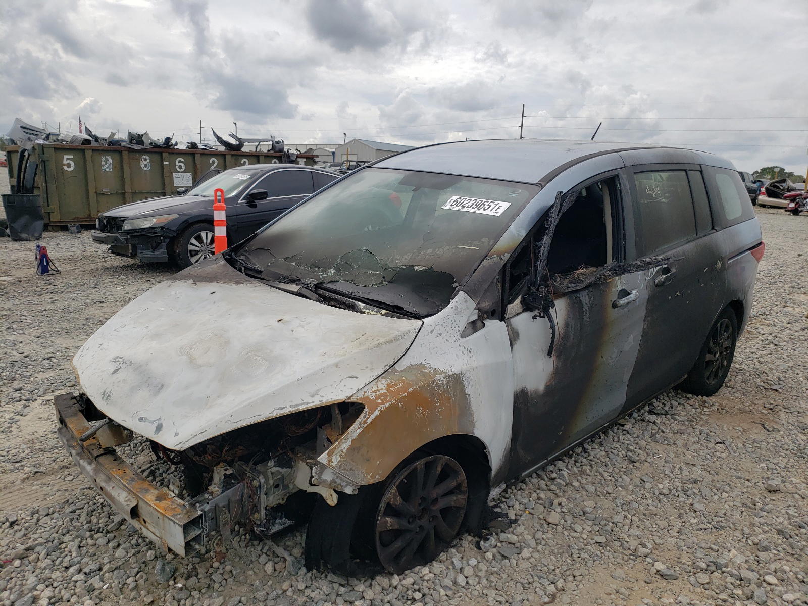 Photo 2 from auction – 2013 MAZDA 5 with VIN JM1CW2BL3D0158059