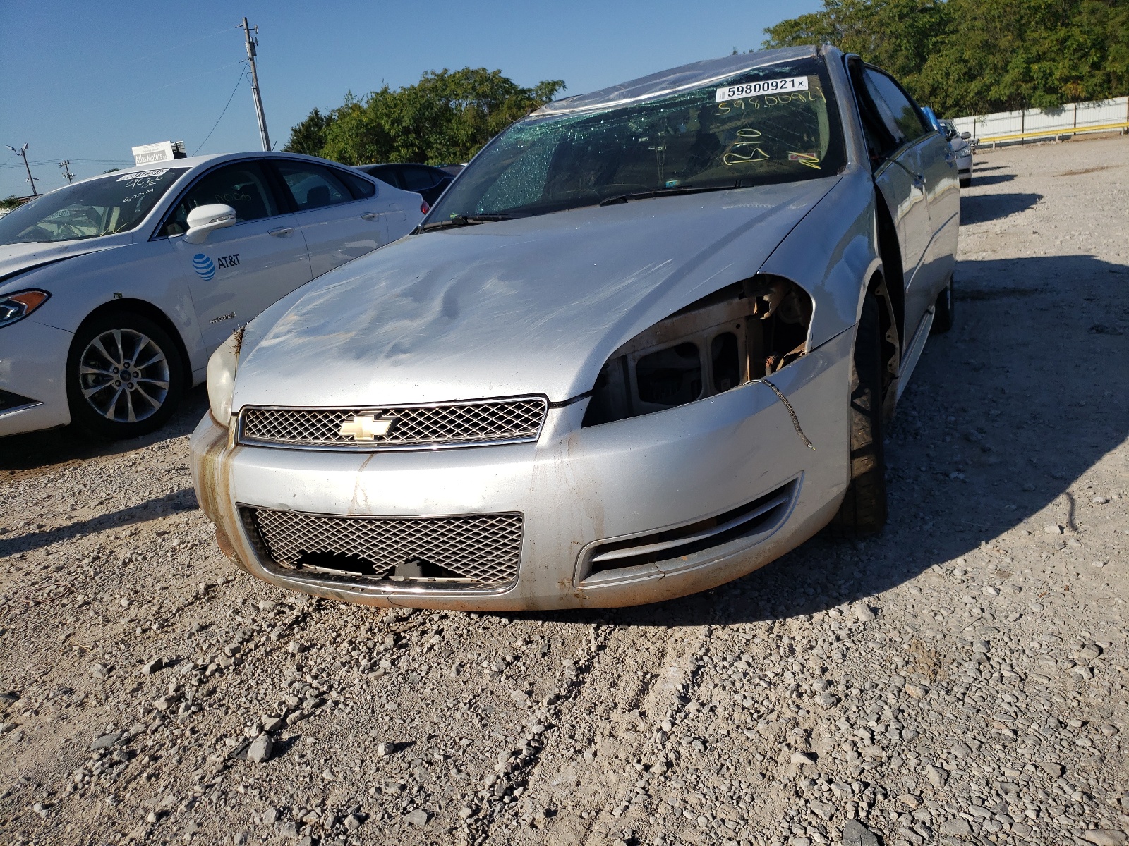 Photo 2 from auction – 2012 CHEVROLET IMPALA LT with VIN 2G1WG5E3XC1163908