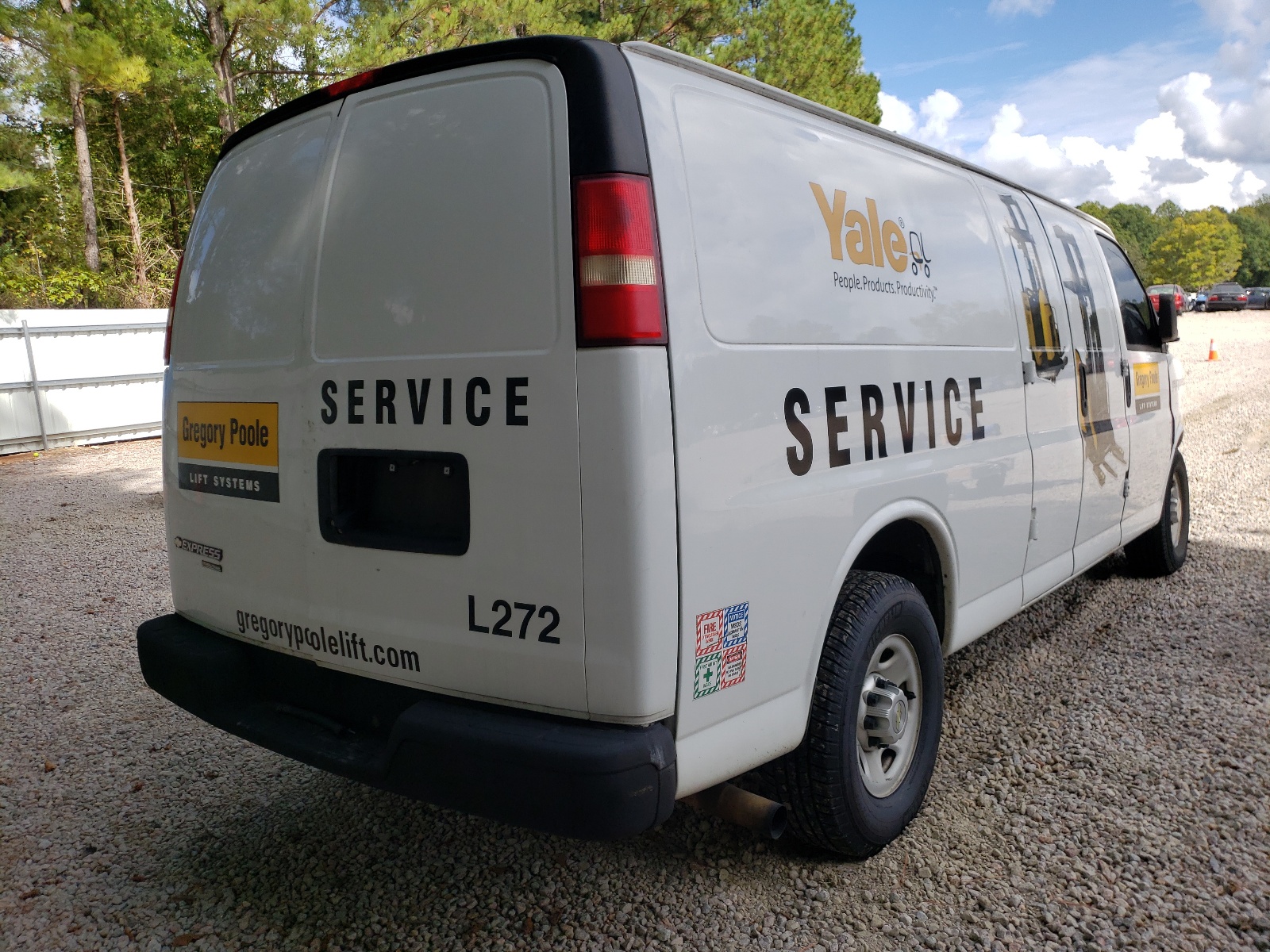 Photo 4 from auction – 2014 CHEVROLET EXPRESS G3 with VIN 1GCZGUCGXE1133837