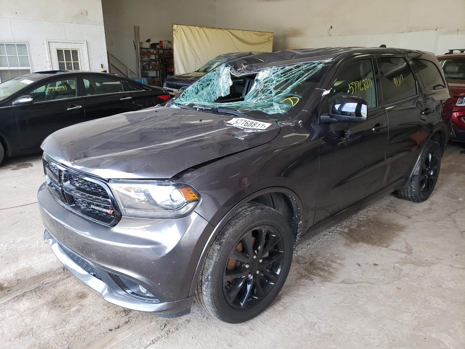 Photo 2 from auction – 2018 DODGE DURANGO SX with VIN 1C4RDJAG2JC160653